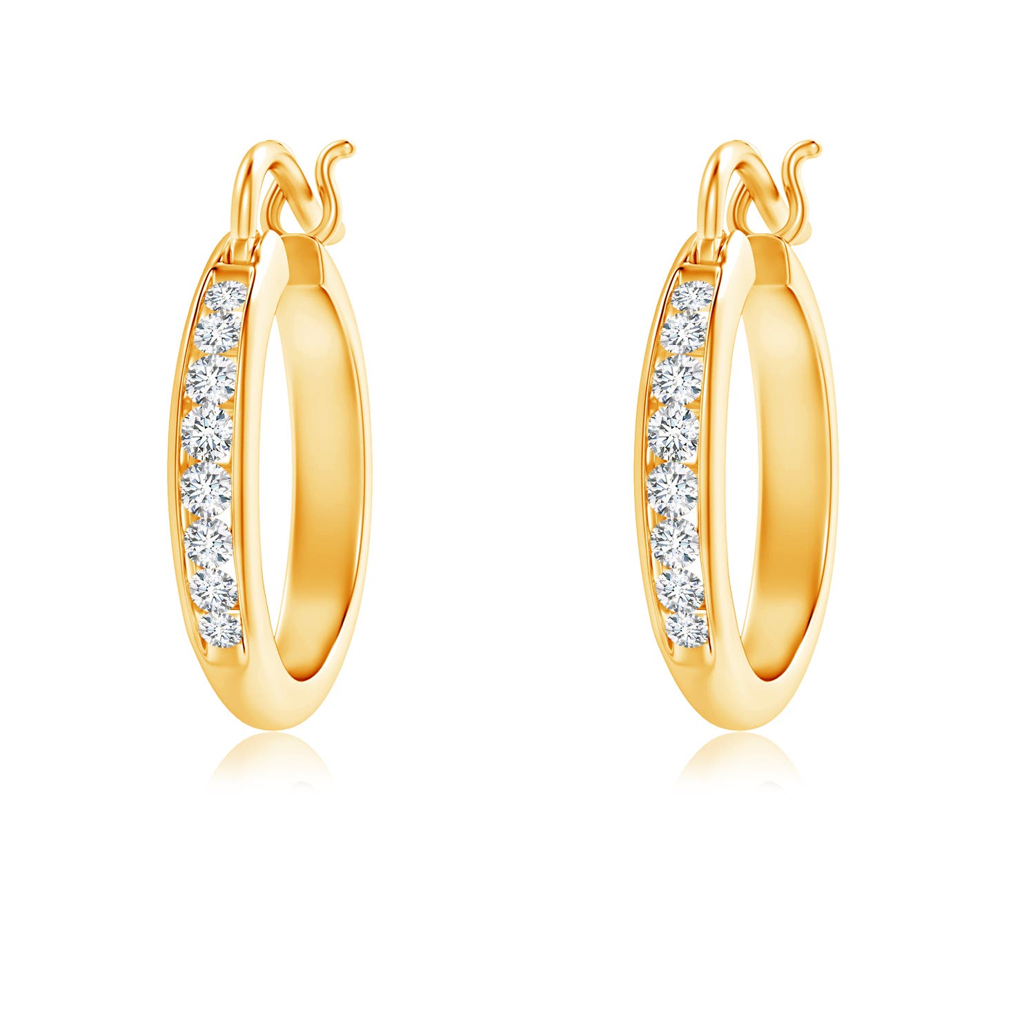 G, VS2 / 0.25 CT / 14 KT Yellow Gold