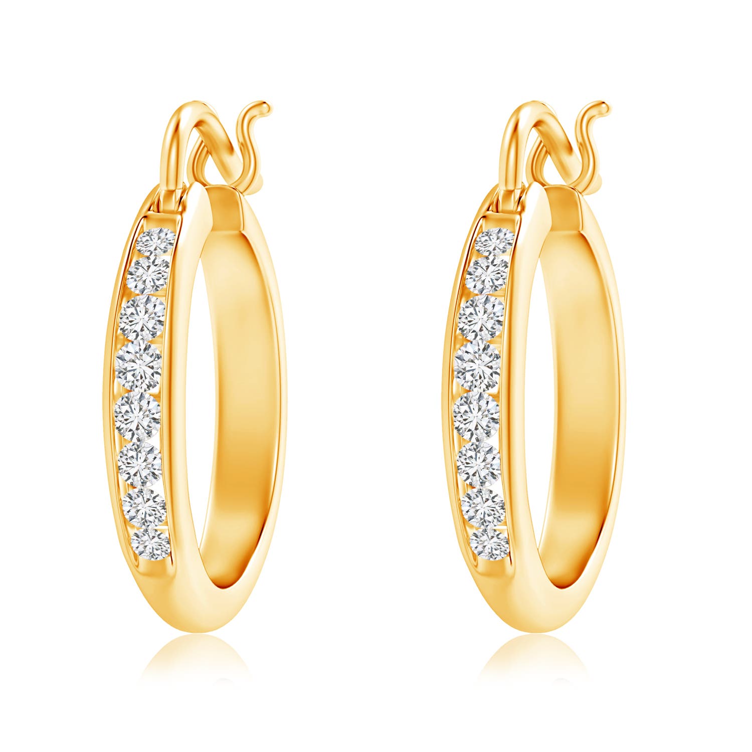 H, SI2 / 0.49 CT / 14 KT Yellow Gold