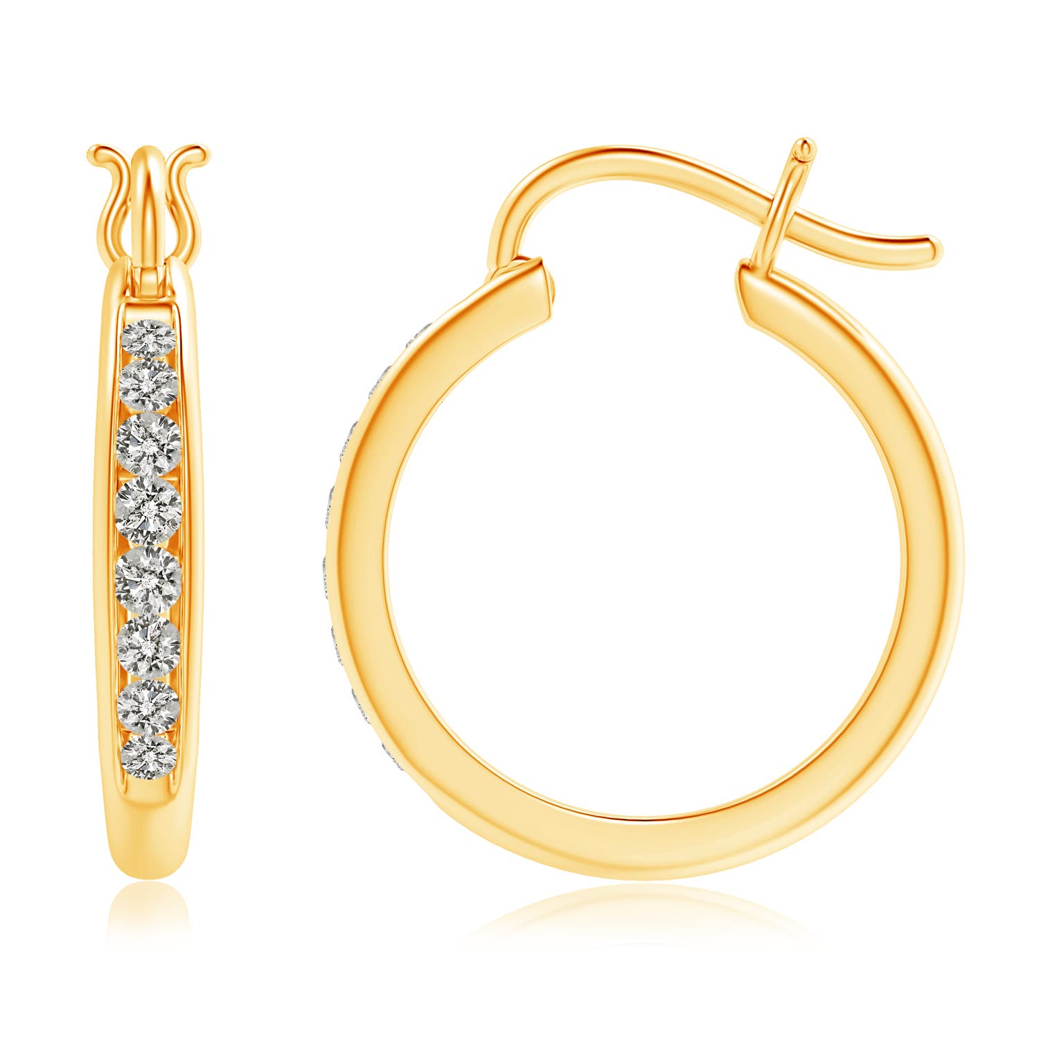 K, I3 / 0.49 CT / 14 KT Yellow Gold