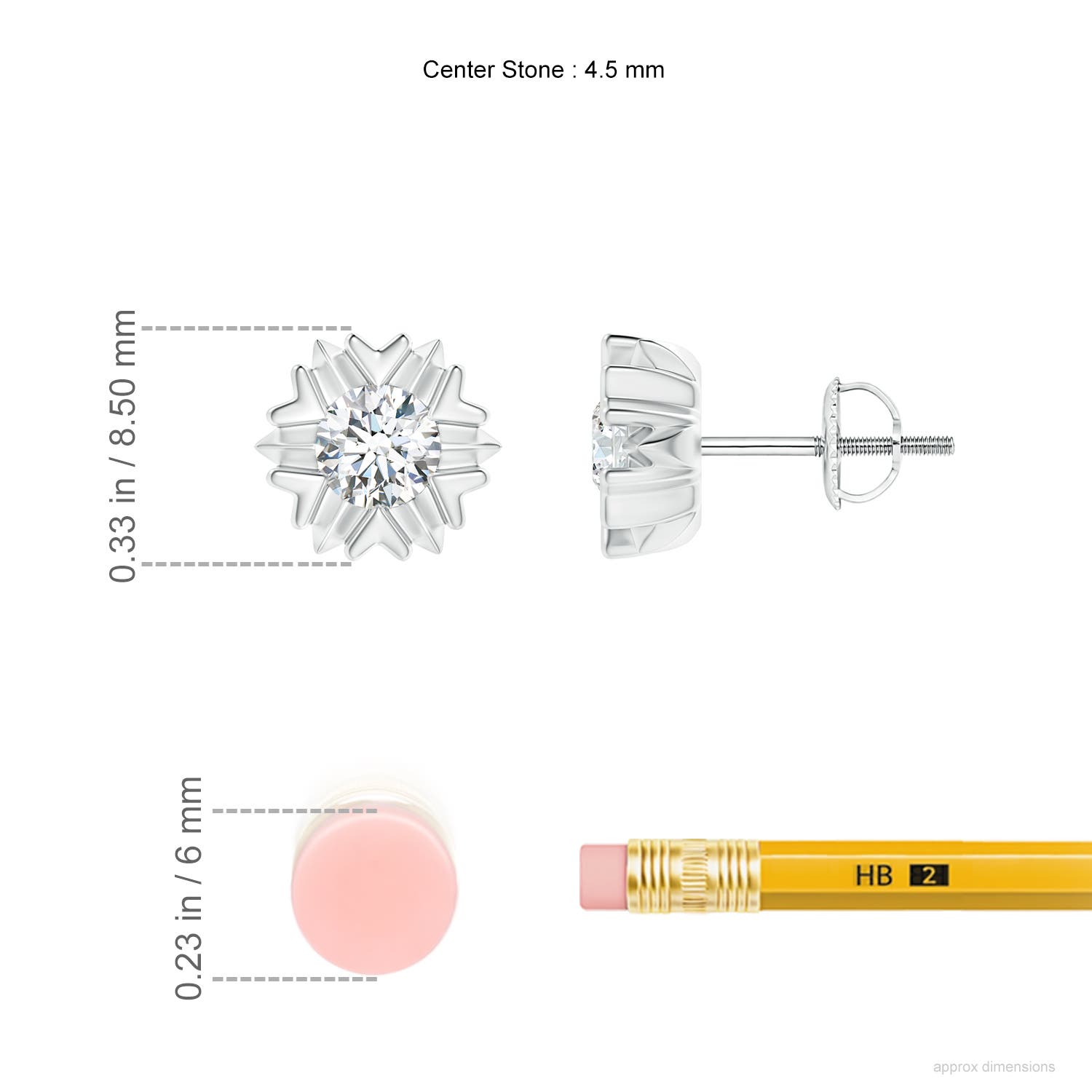 G, VS2 / 0.7 CT / 14 KT White Gold