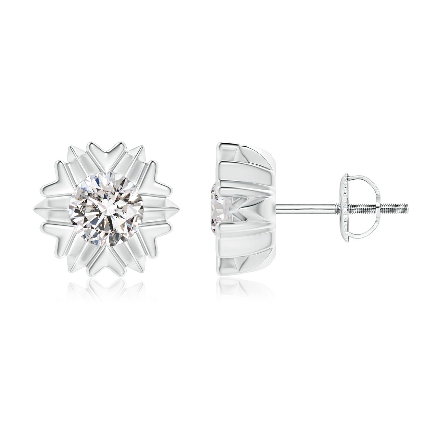 I-J, I1-I2 / 1 CT / 14 KT White Gold