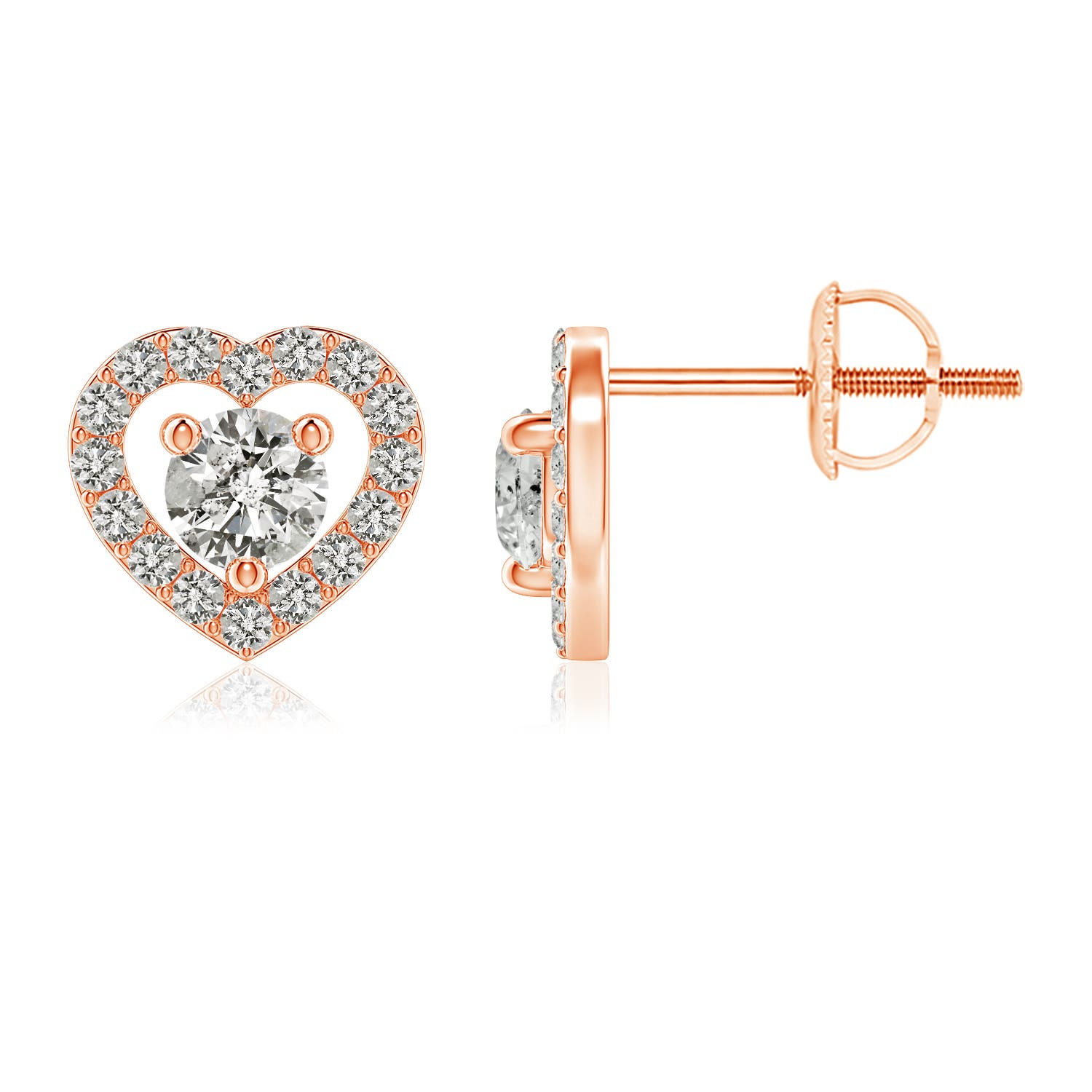 K, I3 / 0.51 CT / 14 KT Rose Gold