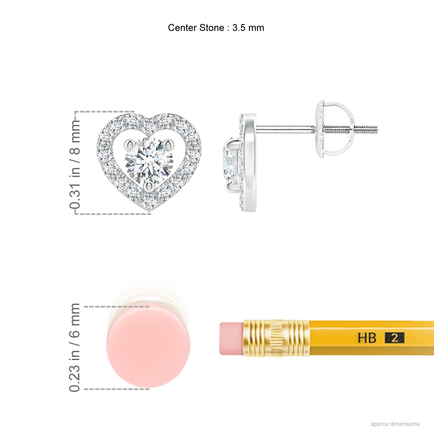 G, VS2 / 0.51 CT / 14 KT White Gold