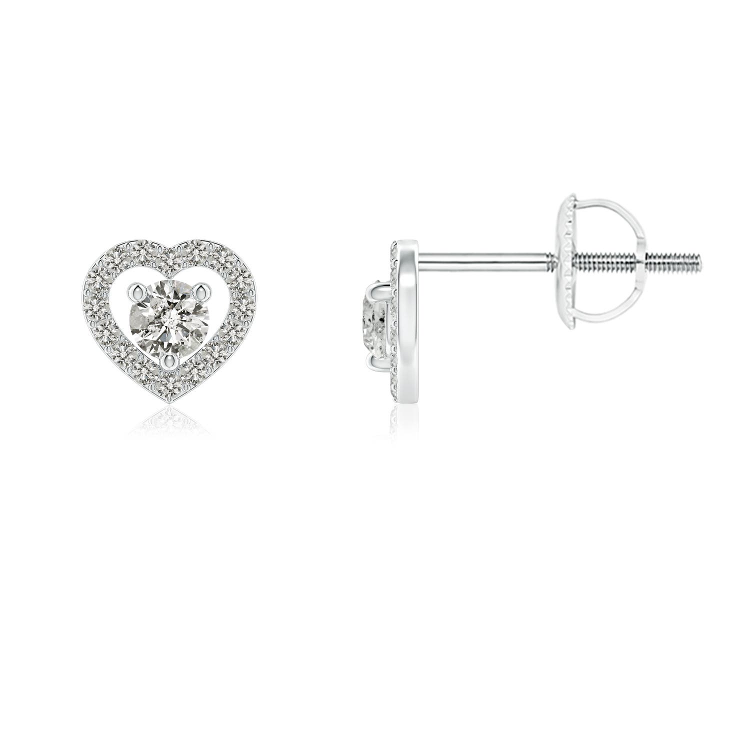 K, I3 / 0.23 CT / 14 KT White Gold