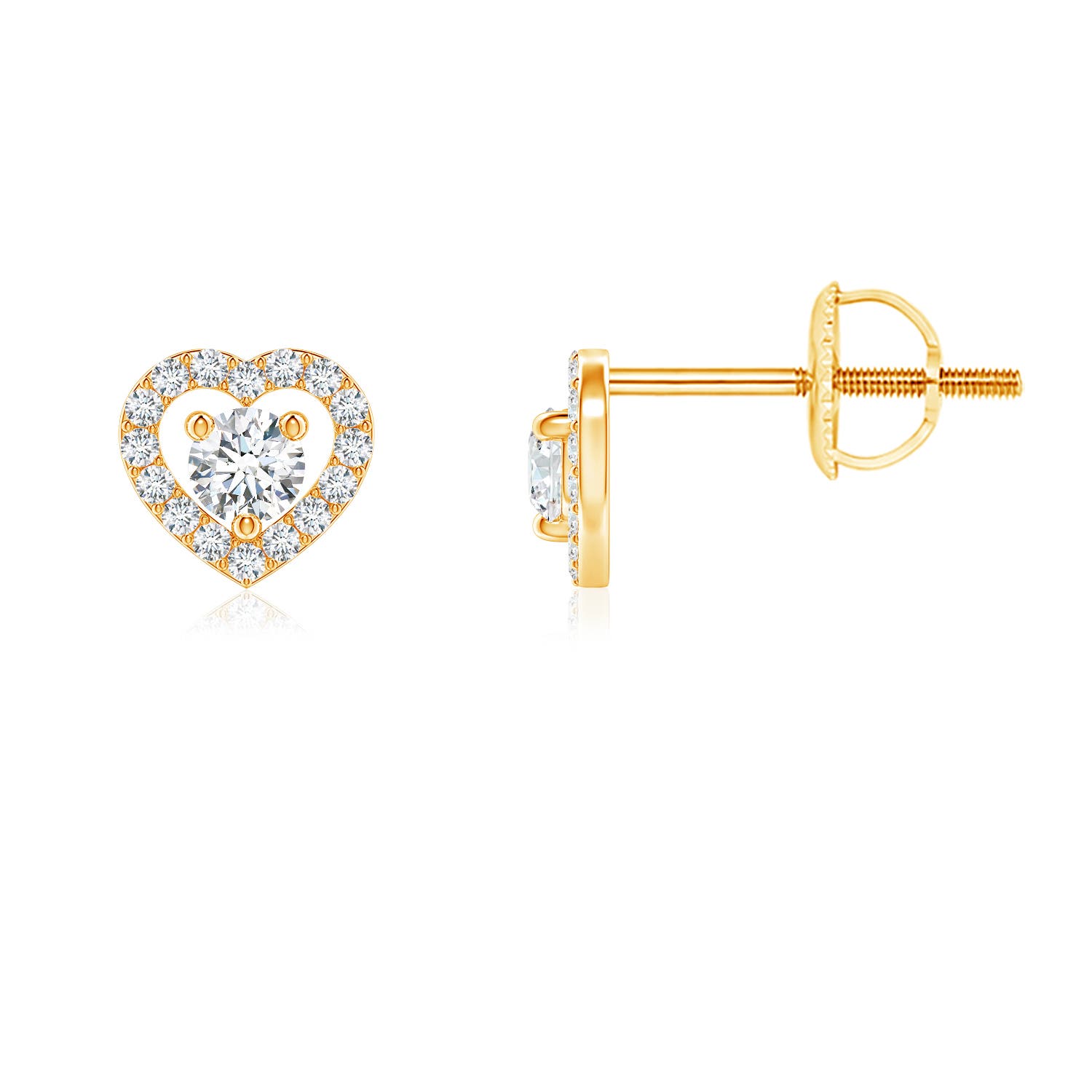 G, VS2 / 0.23 CT / 14 KT Yellow Gold