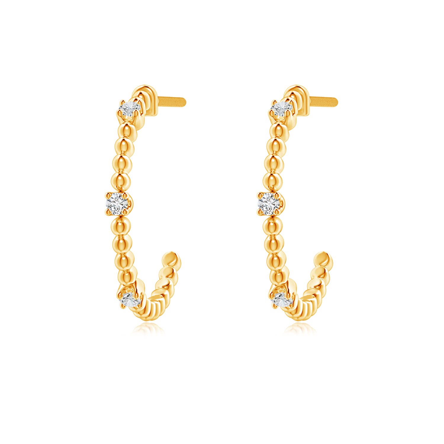 H, SI2 / 0.08 CT / 14 KT Yellow Gold