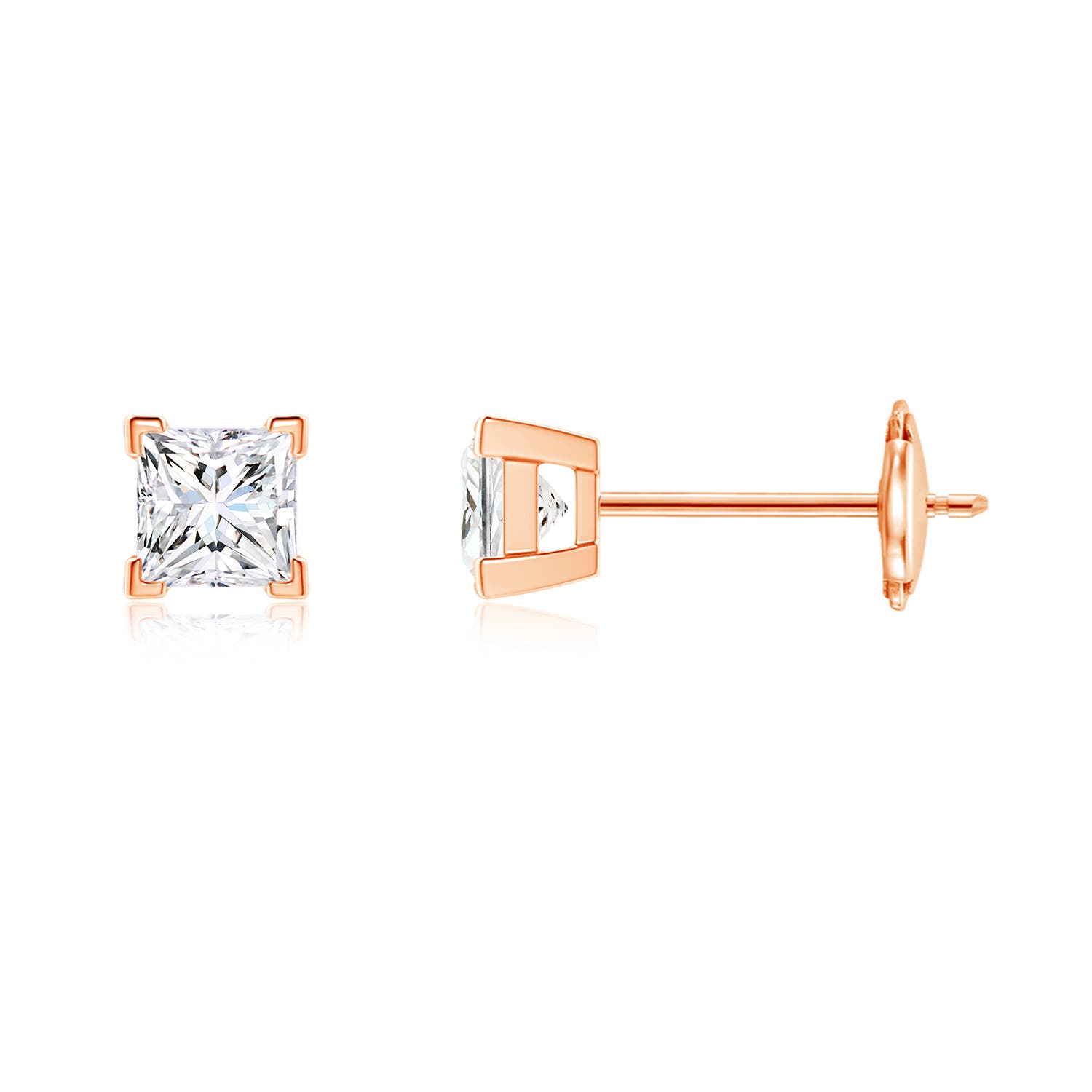 G, VS2 / 0.32 CT / 14 KT Rose Gold