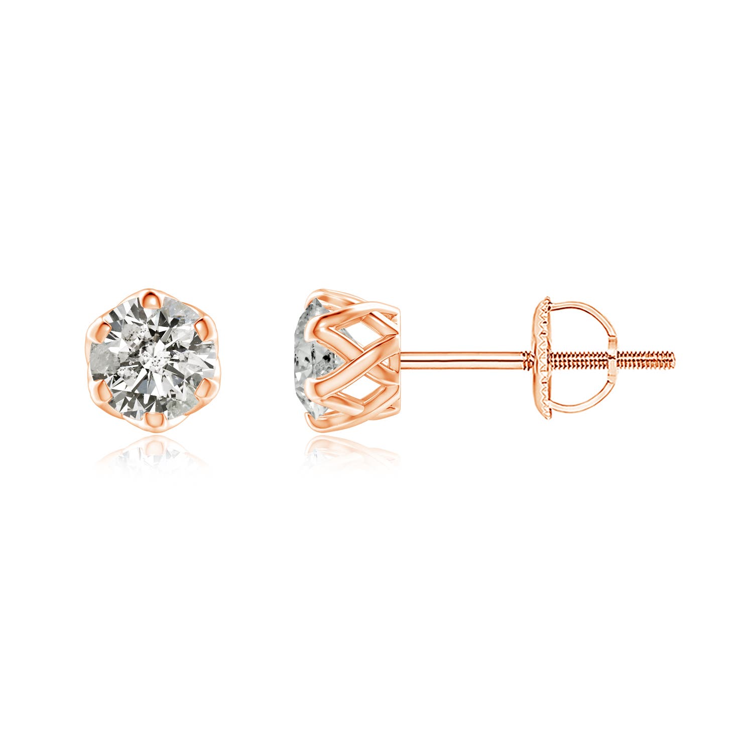 K, I3 / 0.5 CT / 14 KT Rose Gold