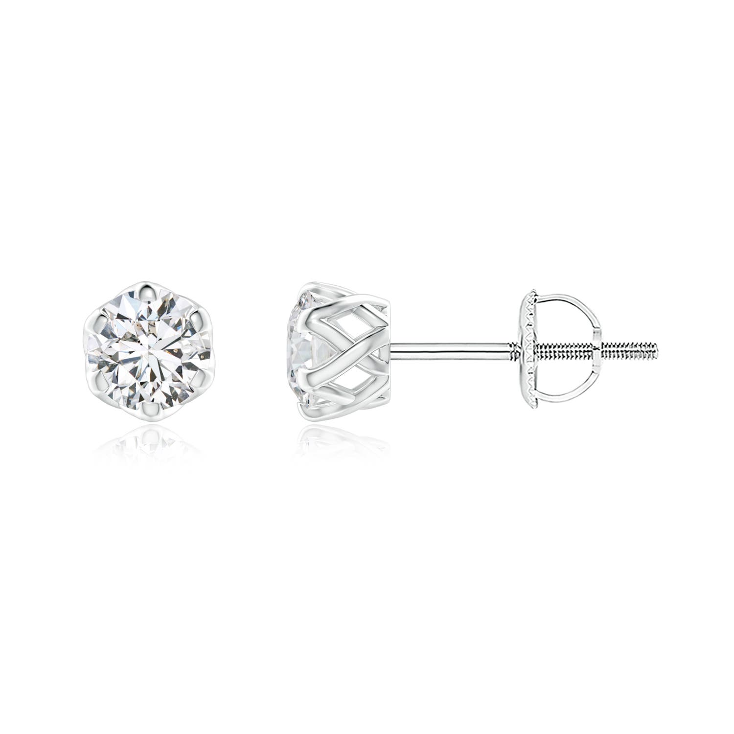 H, SI2 / 0.5 CT / 14 KT White Gold