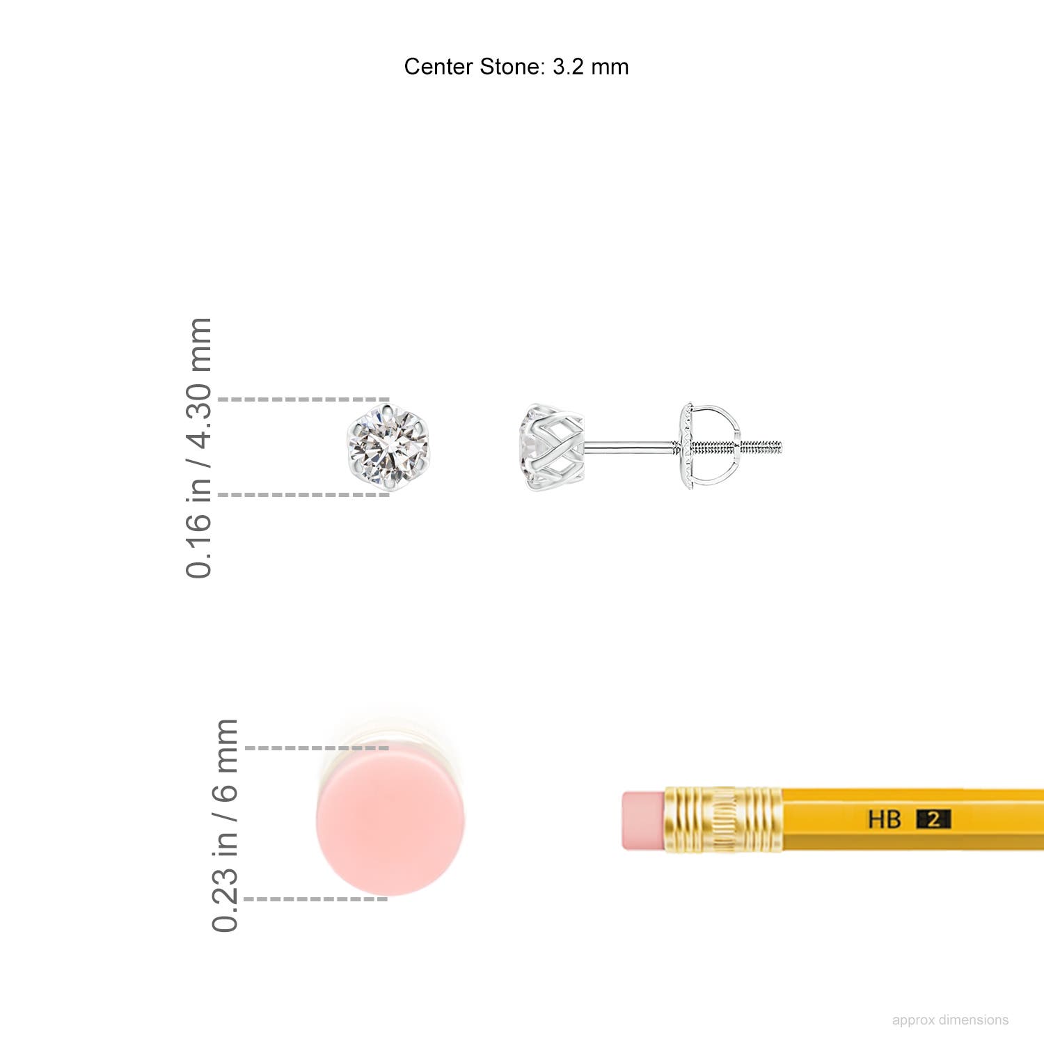 I-J, I1-I2 / 0.25 CT / 14 KT White Gold