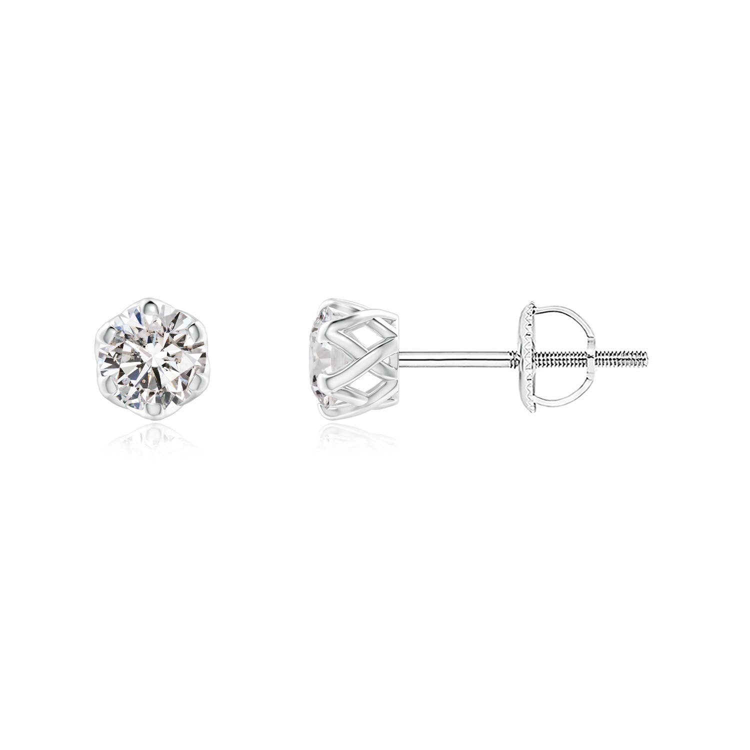 I-J, I1-I2 / 0.32 CT / 14 KT White Gold