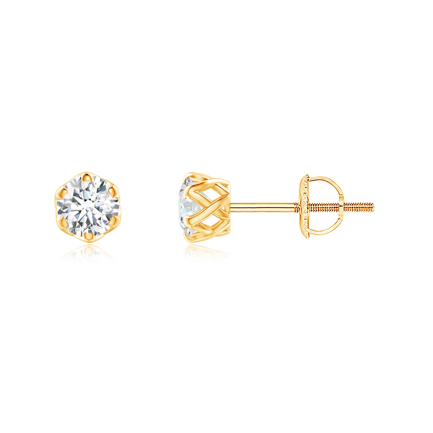 G, VS2 / 0.32 CT / 14 KT Yellow Gold