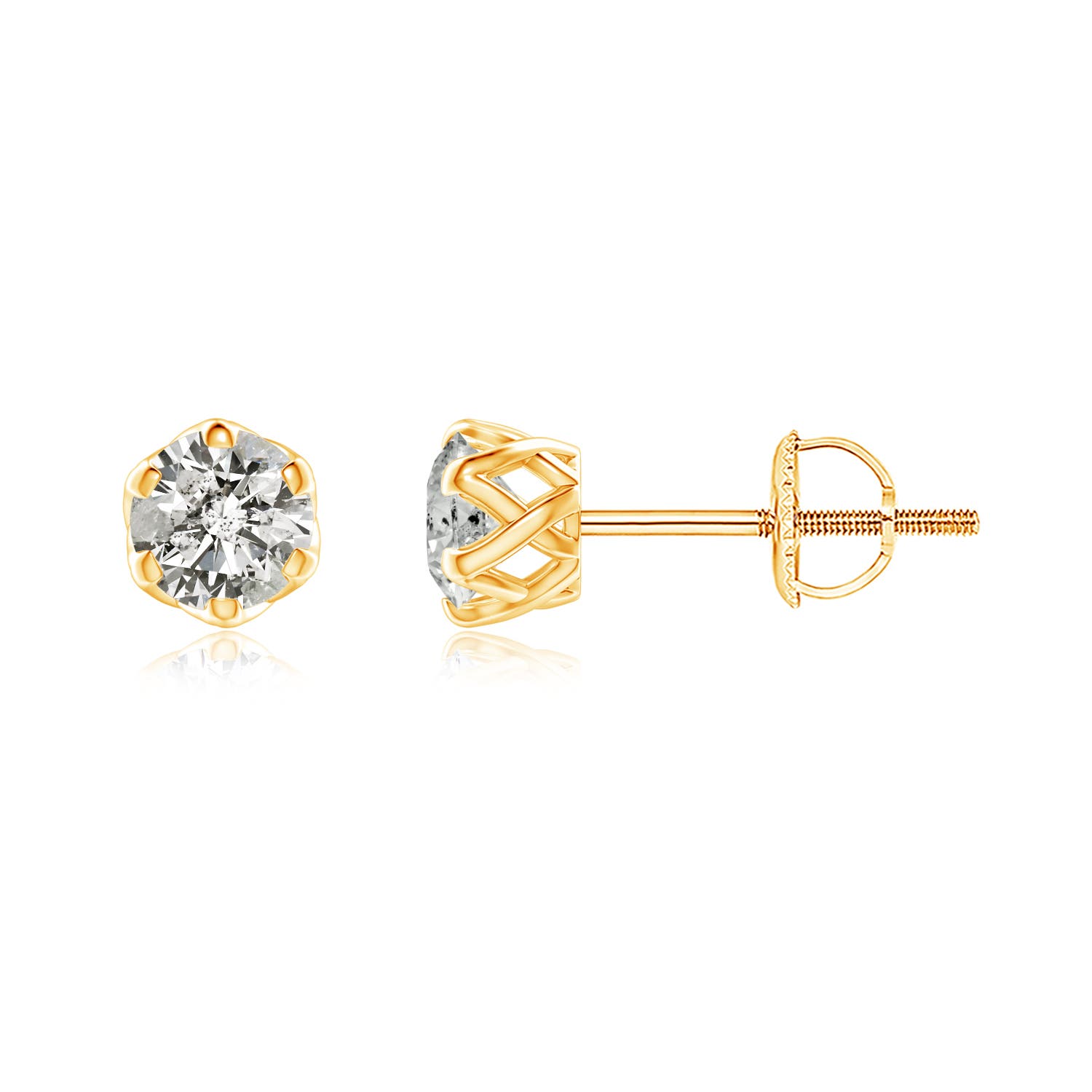 K, I3 / 0.5 CT / 14 KT Yellow Gold