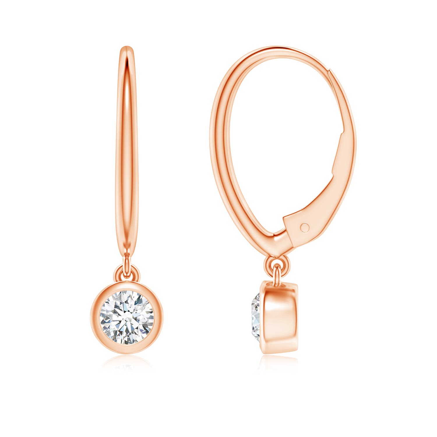 G, VS2 / 0.4 CT / 14 KT Rose Gold