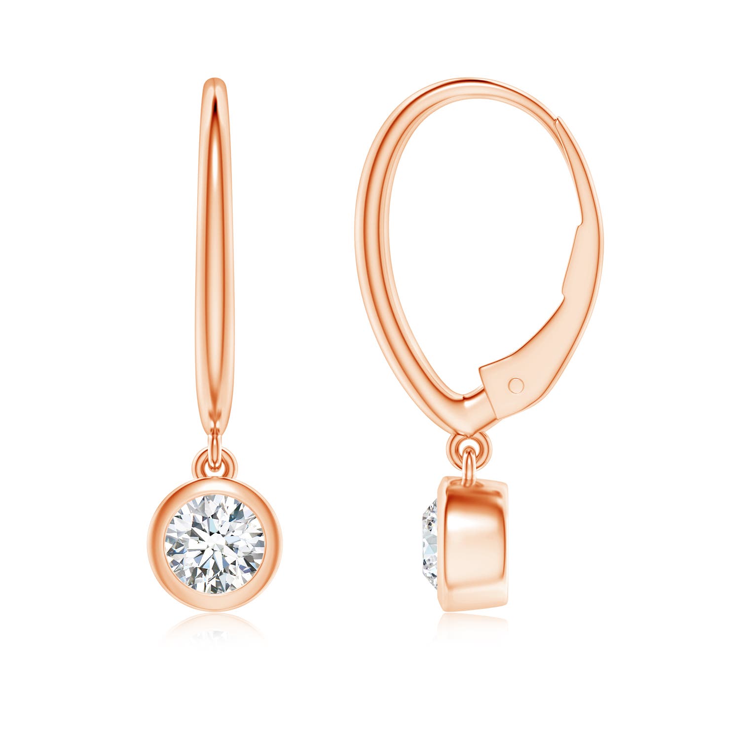 G, VS2 / 0.5 CT / 14 KT Rose Gold