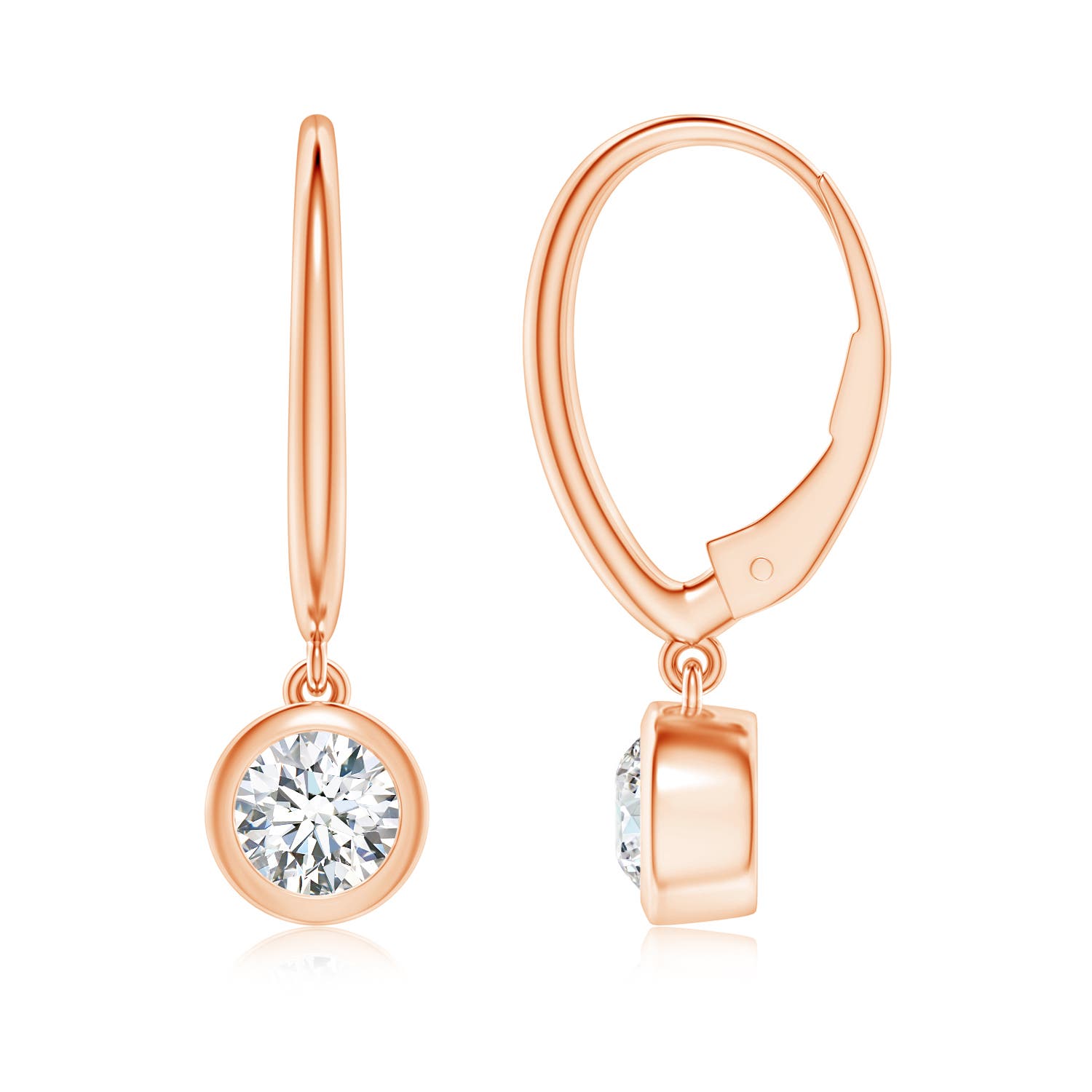 G, VS2 / 0.76 CT / 14 KT Rose Gold