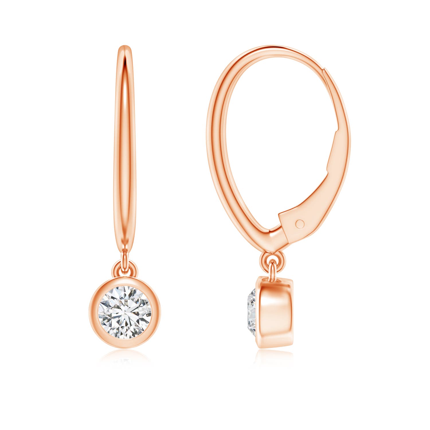 H, SI2 / 0.4 CT / 14 KT Rose Gold