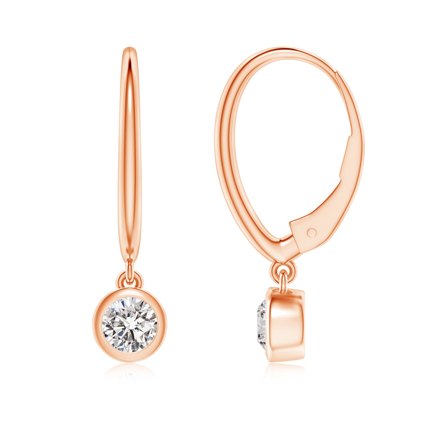 I-J, I1-I2 / 0.4 CT / 14 KT Rose Gold