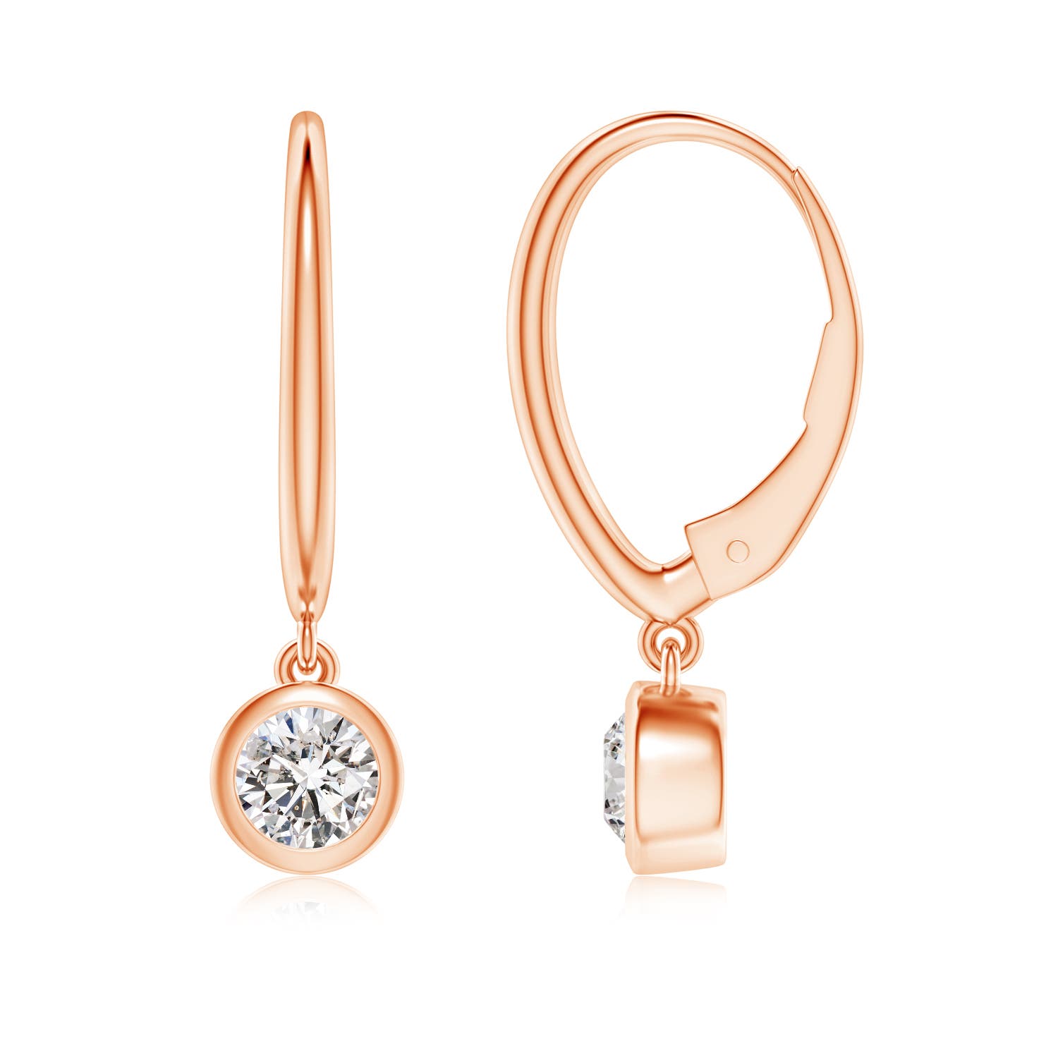 I-J, I1-I2 / 0.5 CT / 14 KT Rose Gold