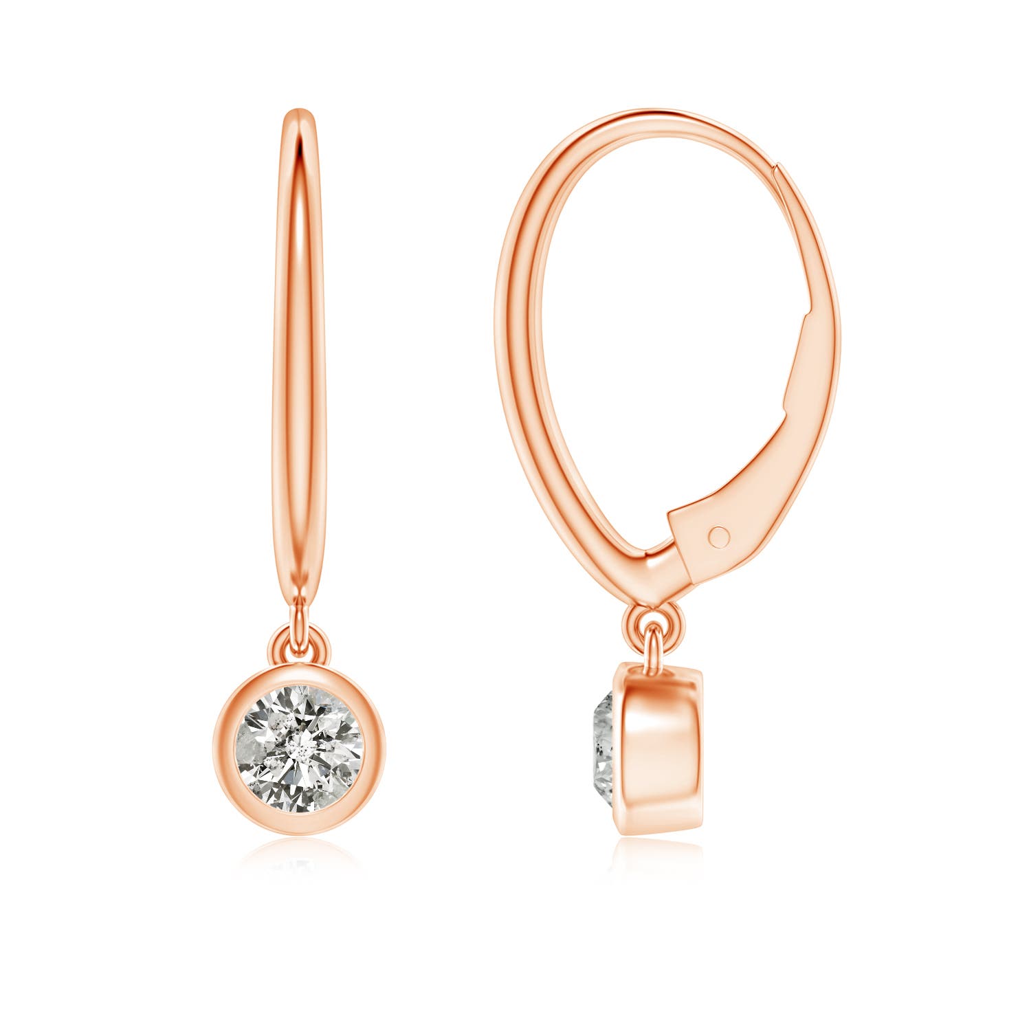 K, I3 / 0.4 CT / 14 KT Rose Gold