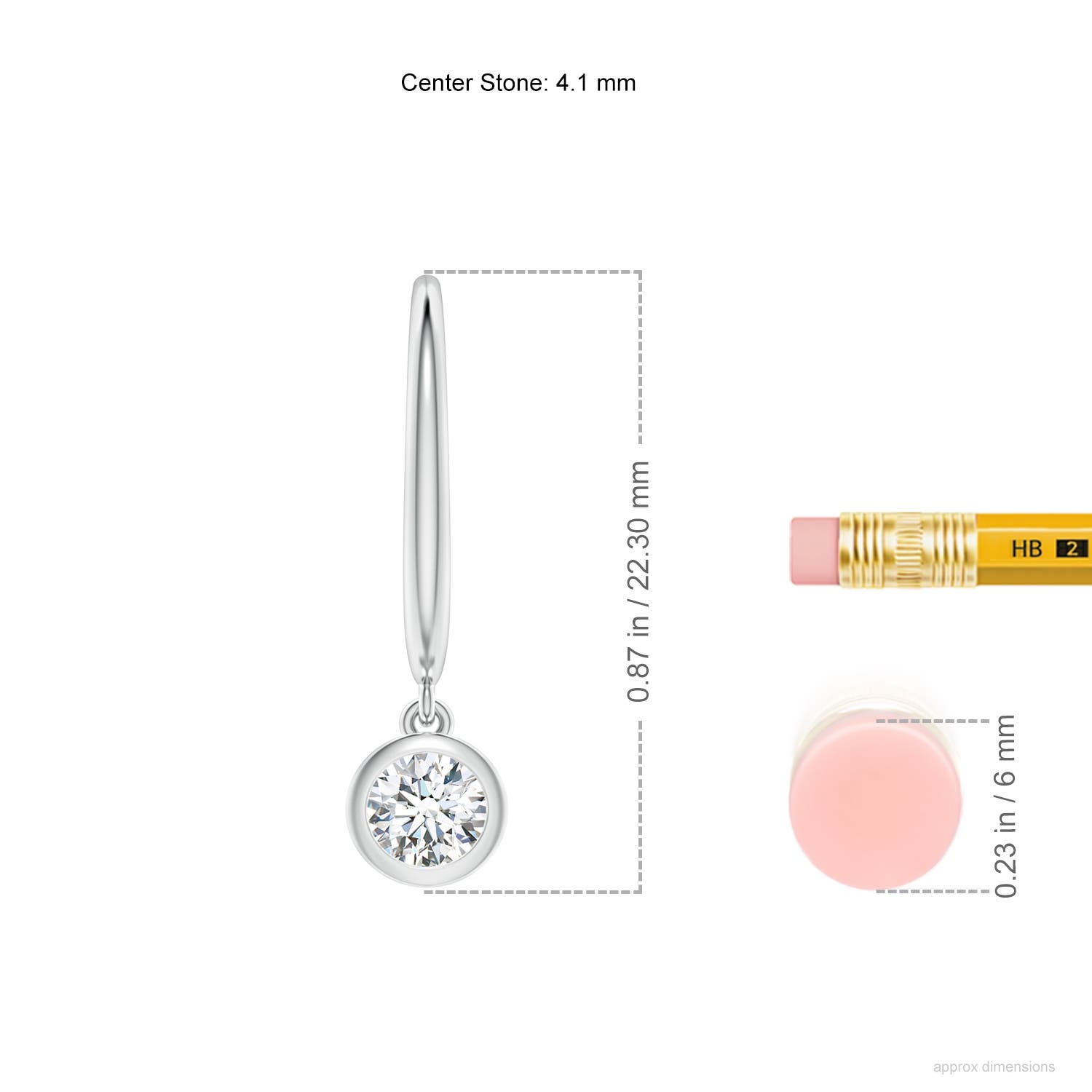 G, VS2 / 0.5 CT / 14 KT White Gold