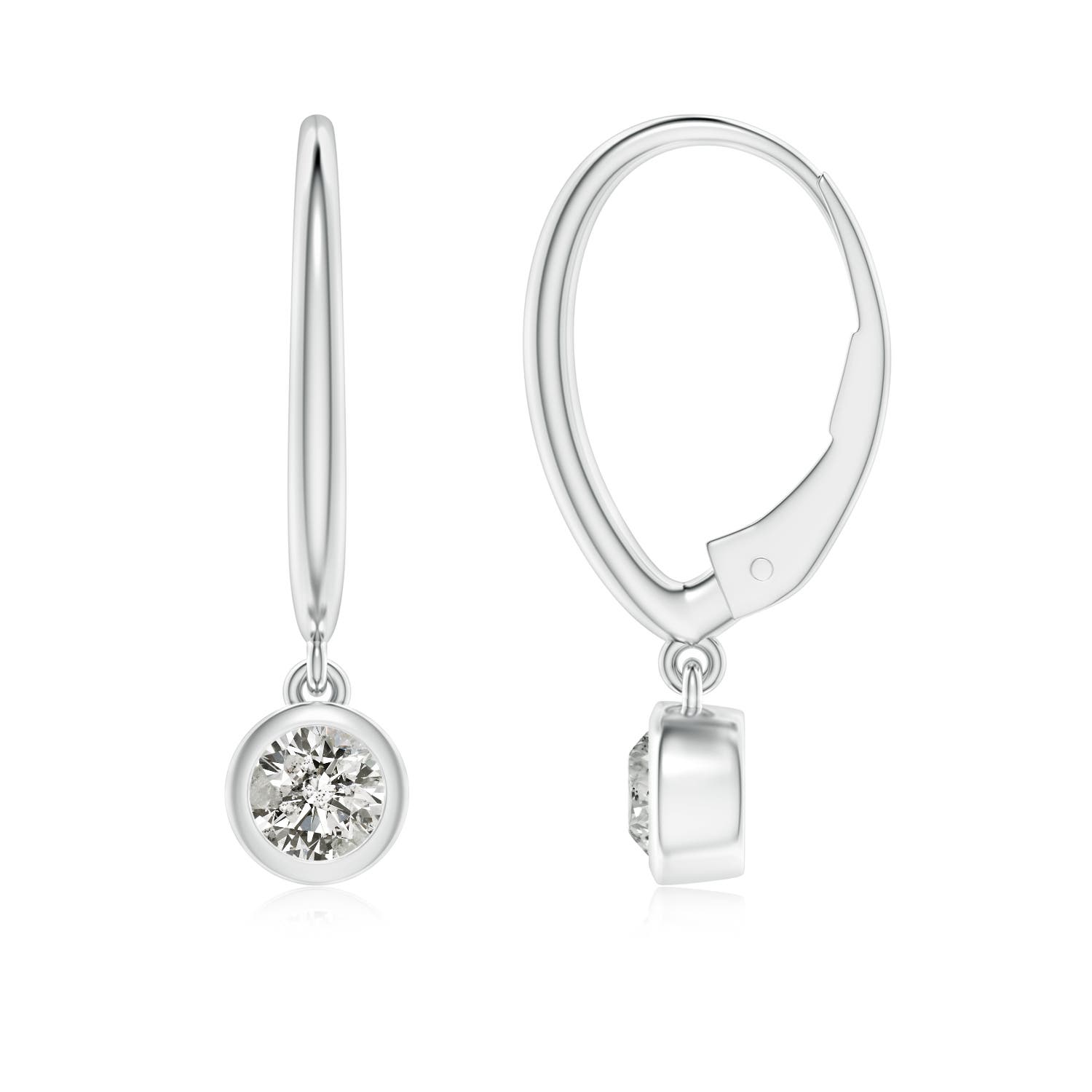 K, I3 / 0.4 CT / 14 KT White Gold