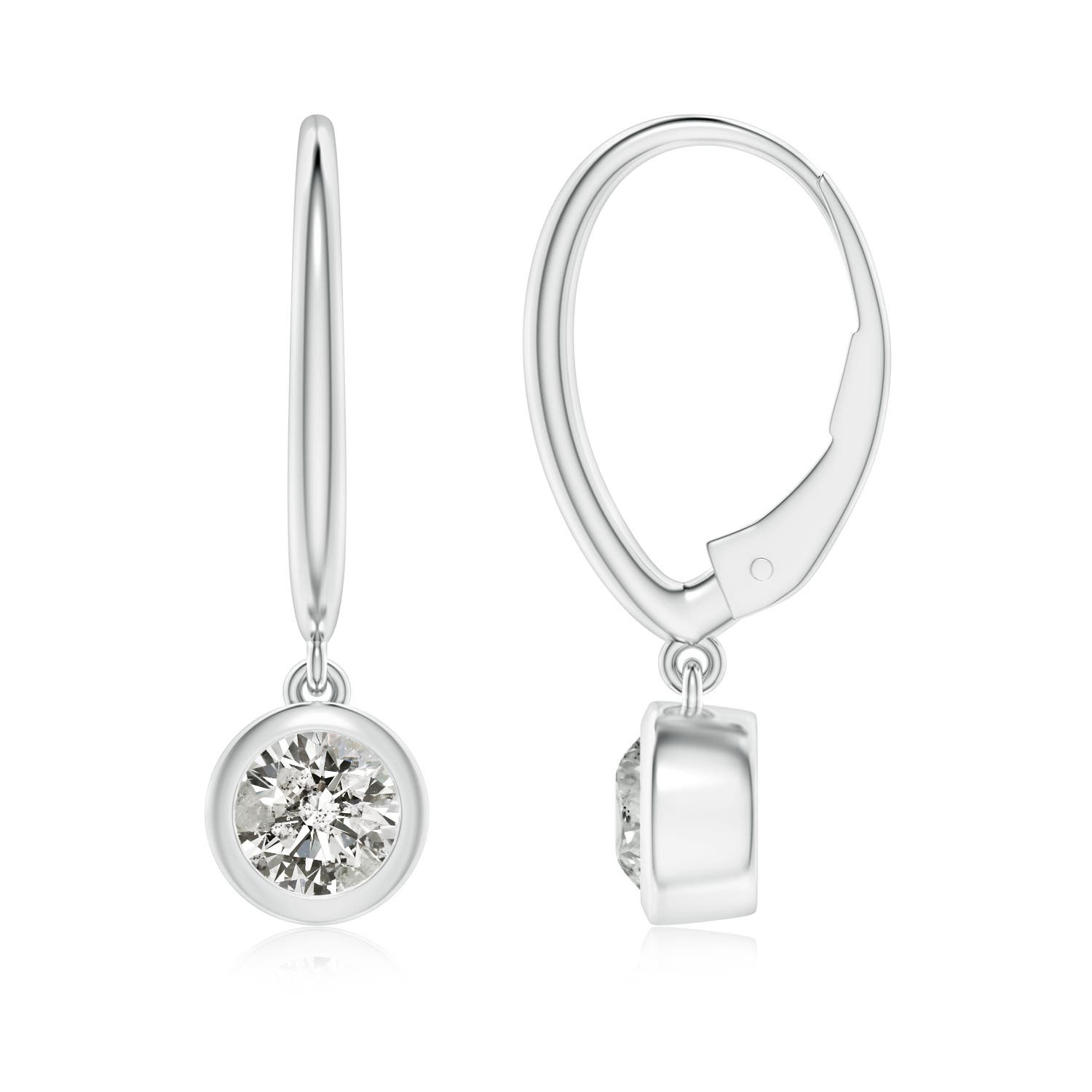 K, I3 / 0.76 CT / 14 KT White Gold