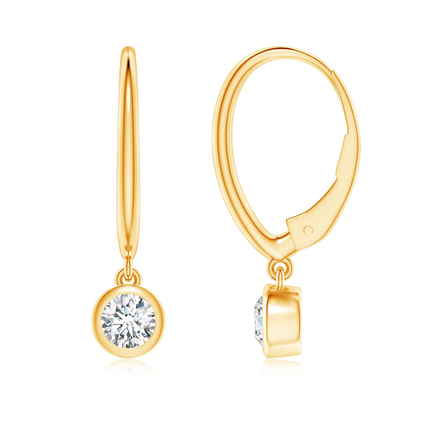 G, VS2 / 0.4 CT / 14 KT Yellow Gold