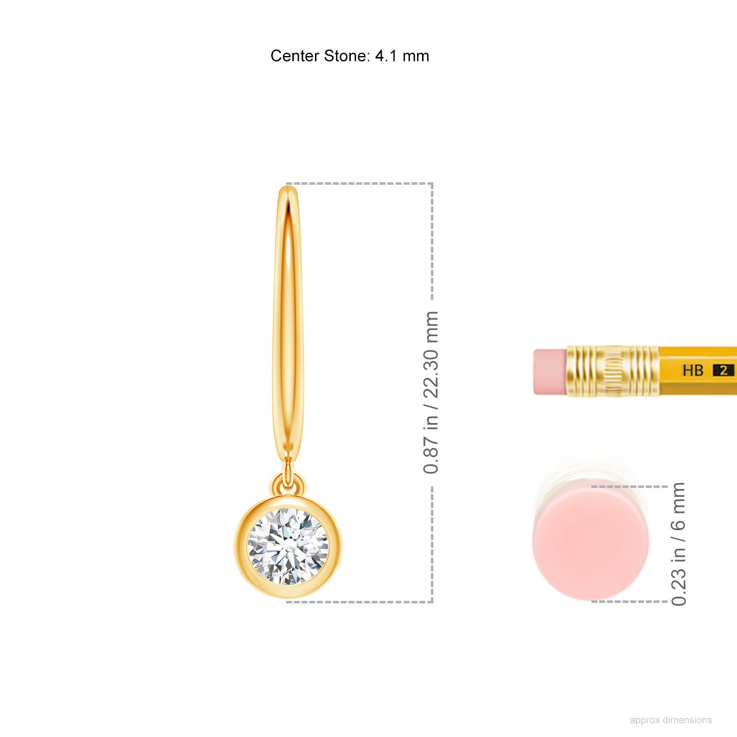 G, VS2 / 0.5 CT / 14 KT Yellow Gold