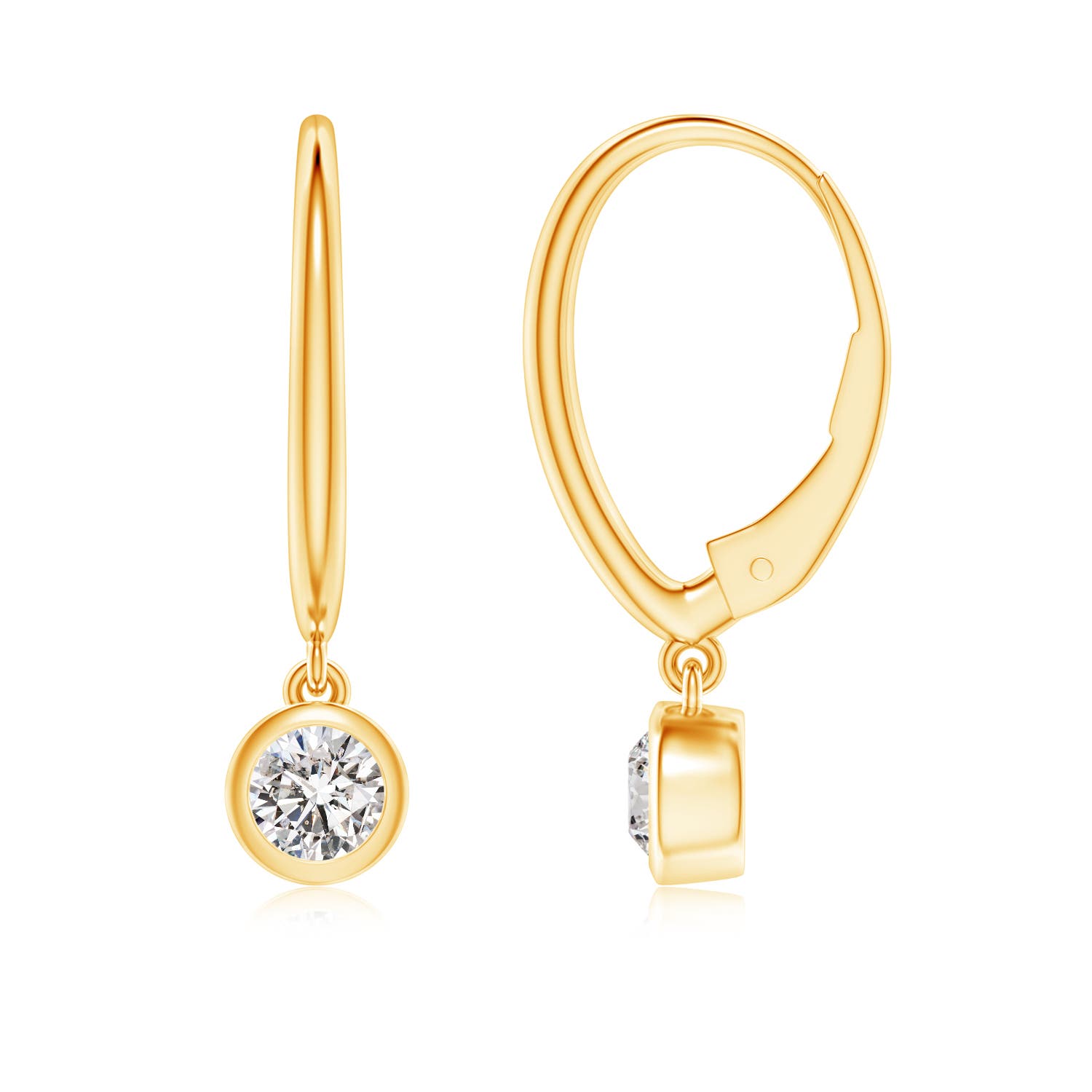 I-J, I1-I2 / 0.4 CT / 14 KT Yellow Gold