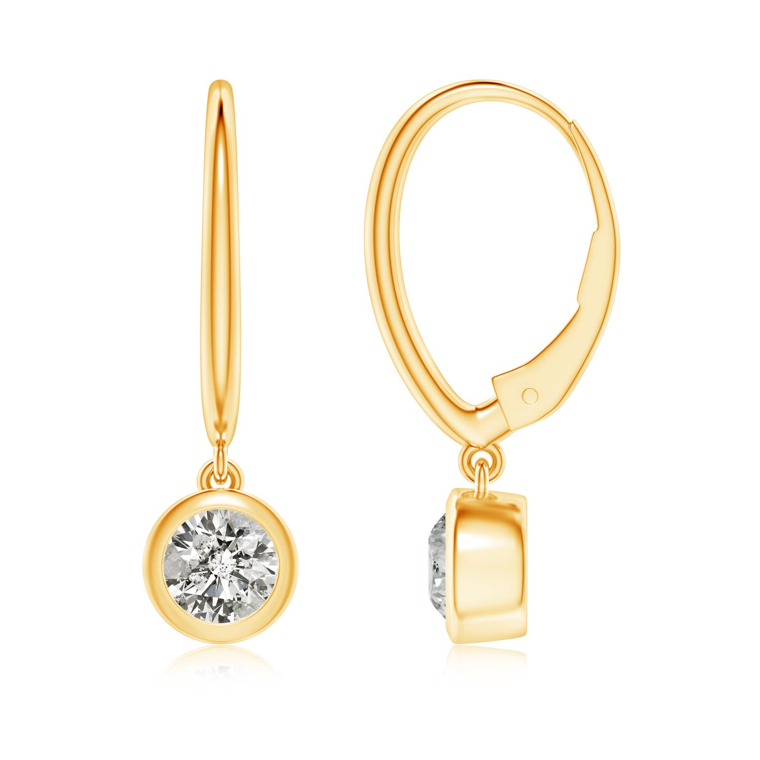 K, I3 / 0.76 CT / 14 KT Yellow Gold