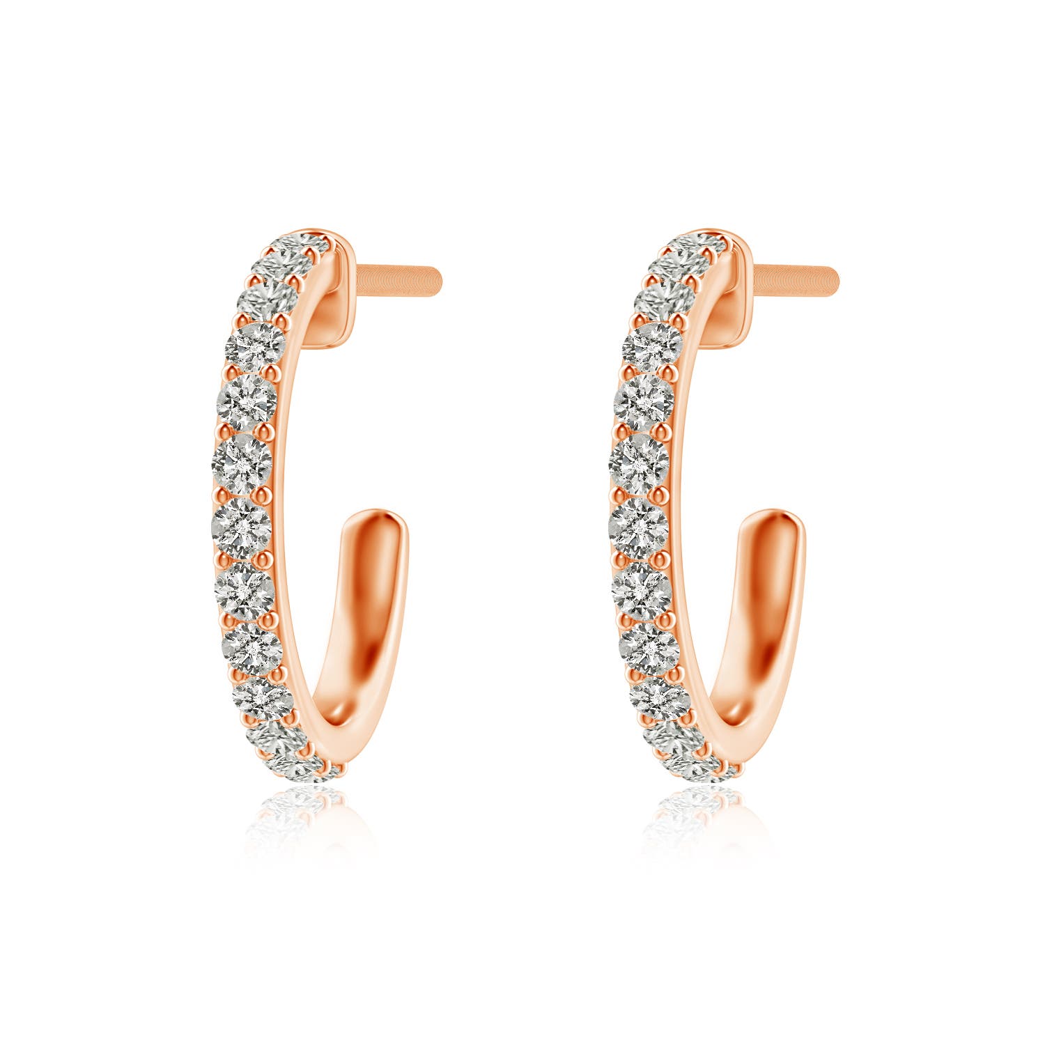 K, I3 / 0.26 CT / 14 KT Rose Gold