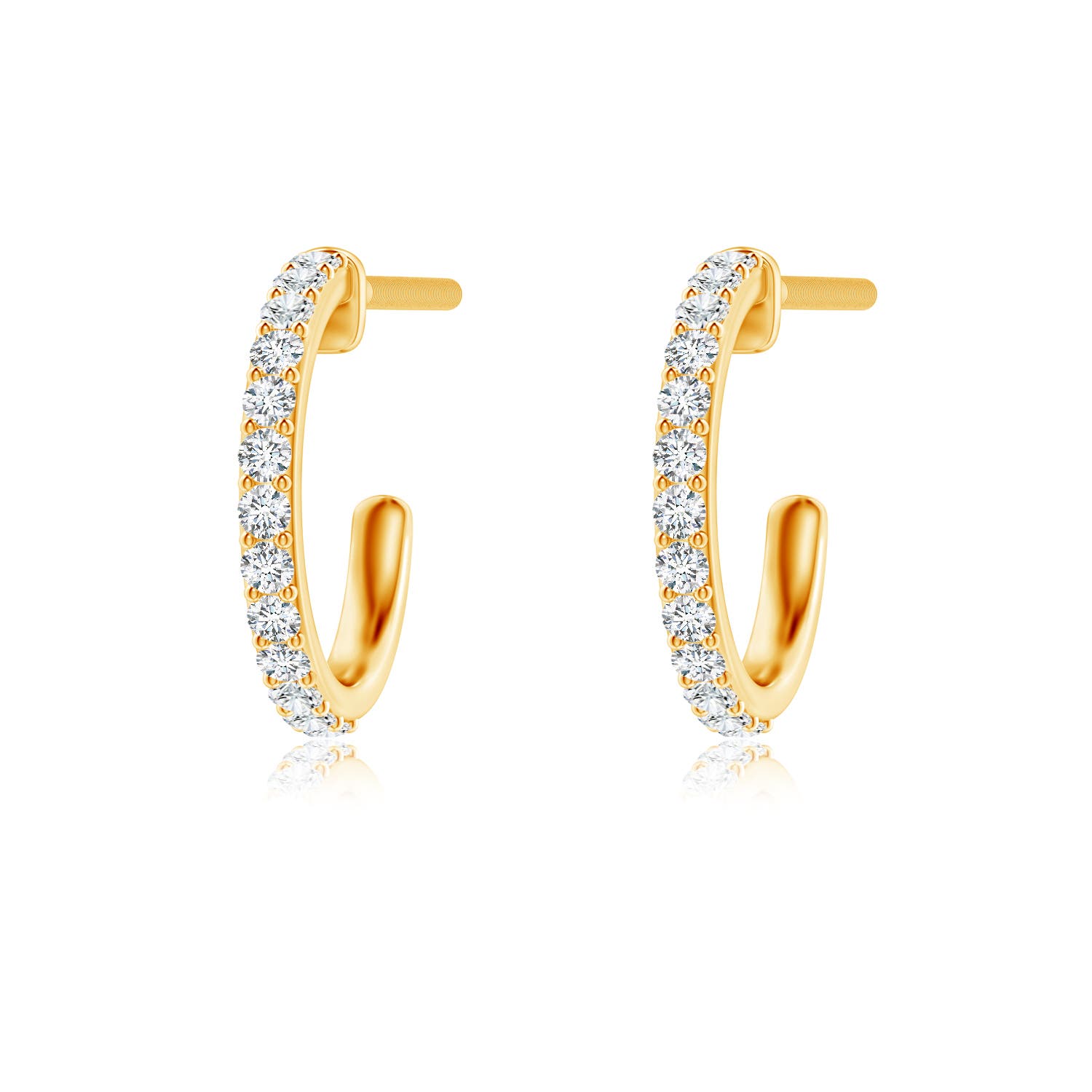 G, VS2 / 0.16 CT / 14 KT Yellow Gold