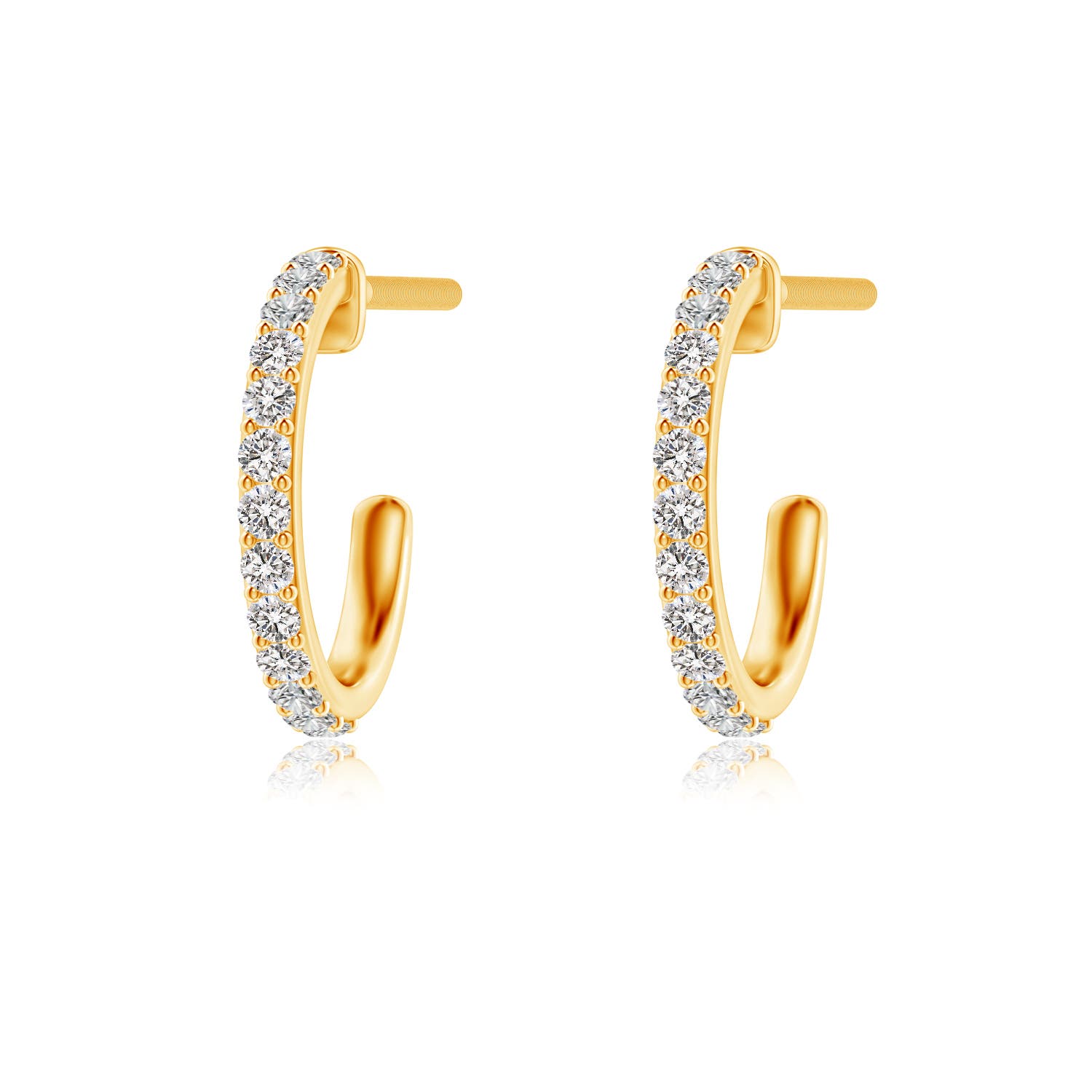 I-J, I1-I2 / 0.16 CT / 14 KT Yellow Gold