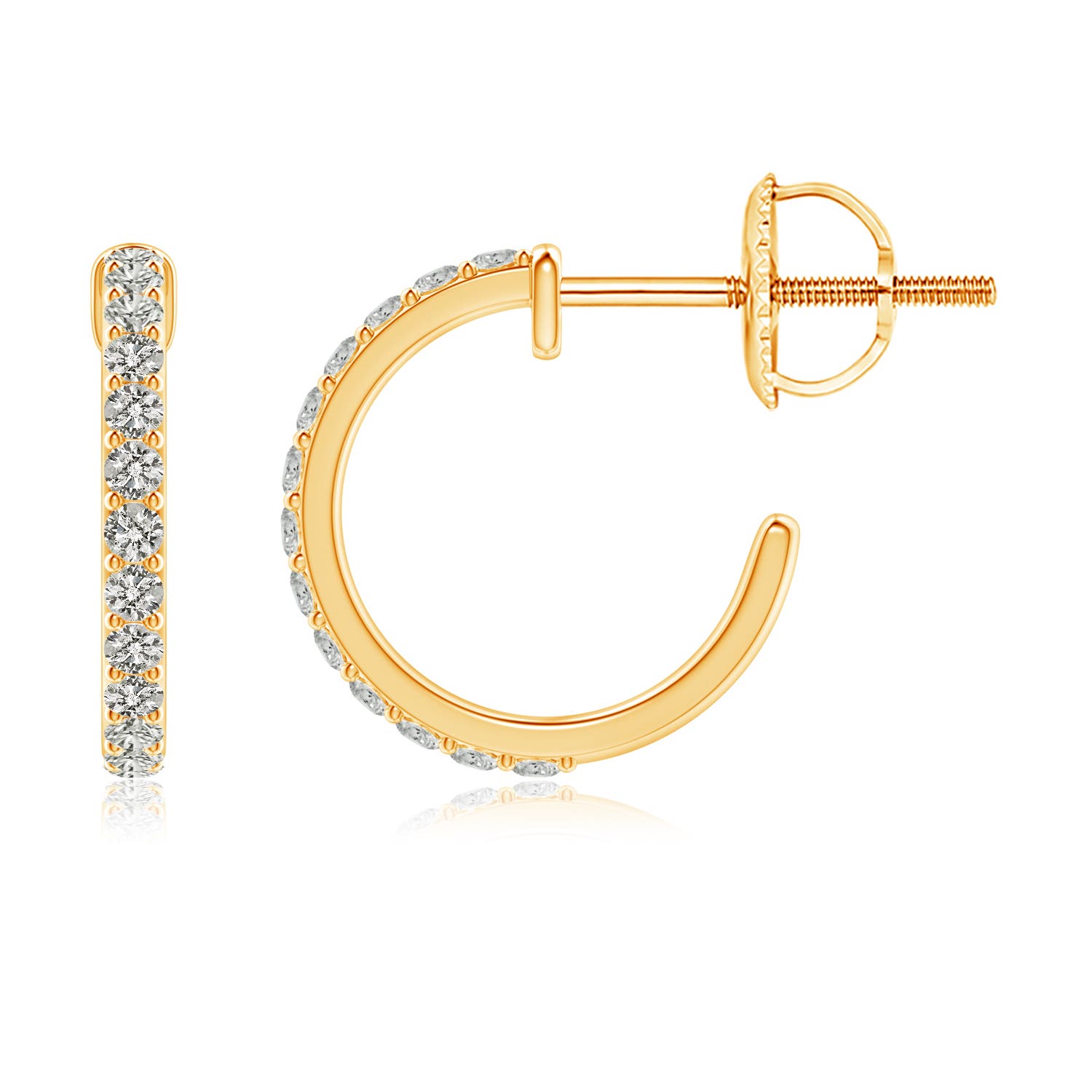 K, I3 / 0.21 CT / 14 KT Yellow Gold