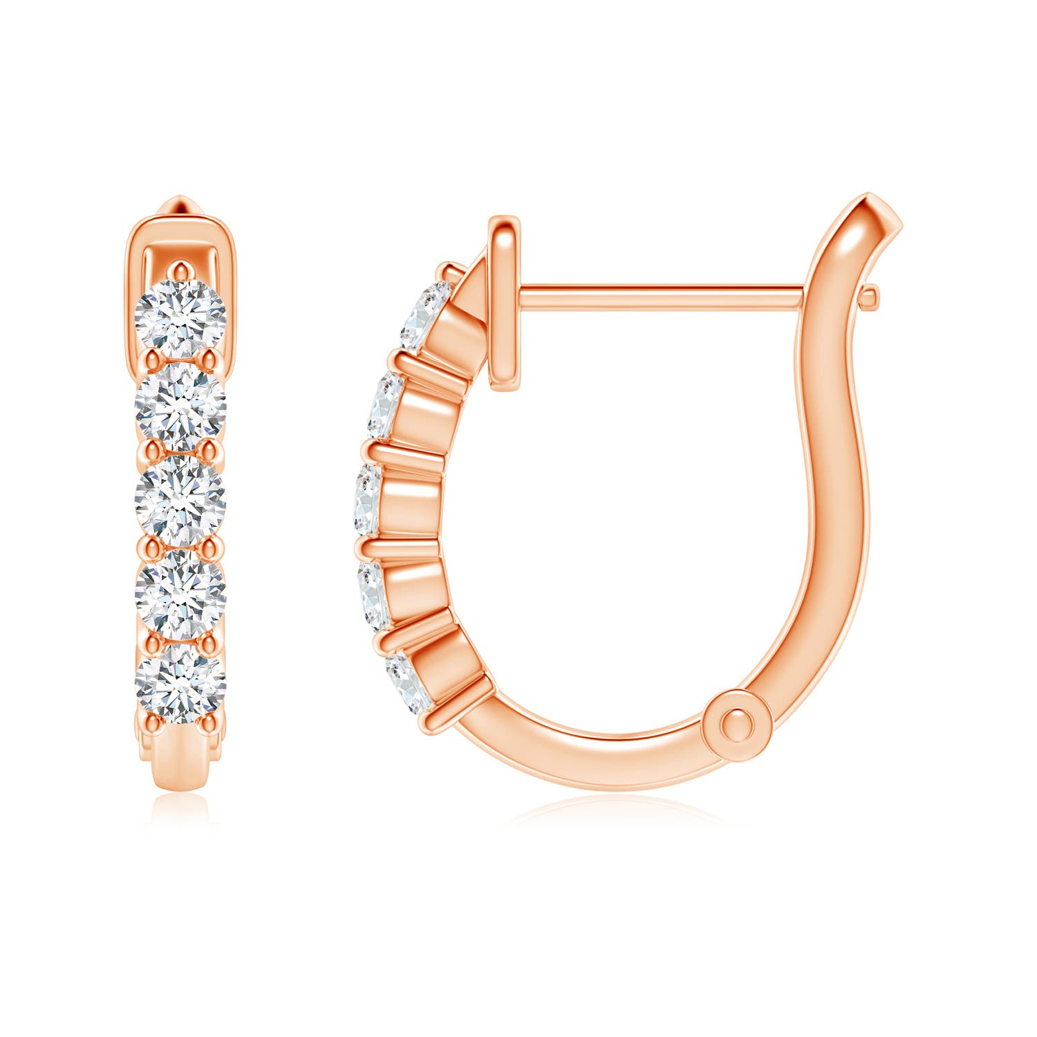 G, VS2 / 0.52 CT / 14 KT Rose Gold