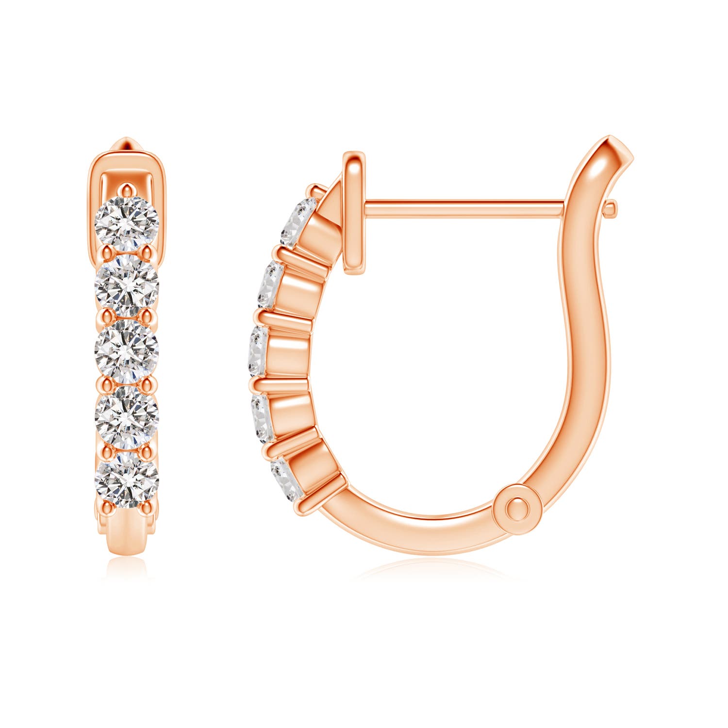 I-J, I1-I2 / 0.52 CT / 14 KT Rose Gold