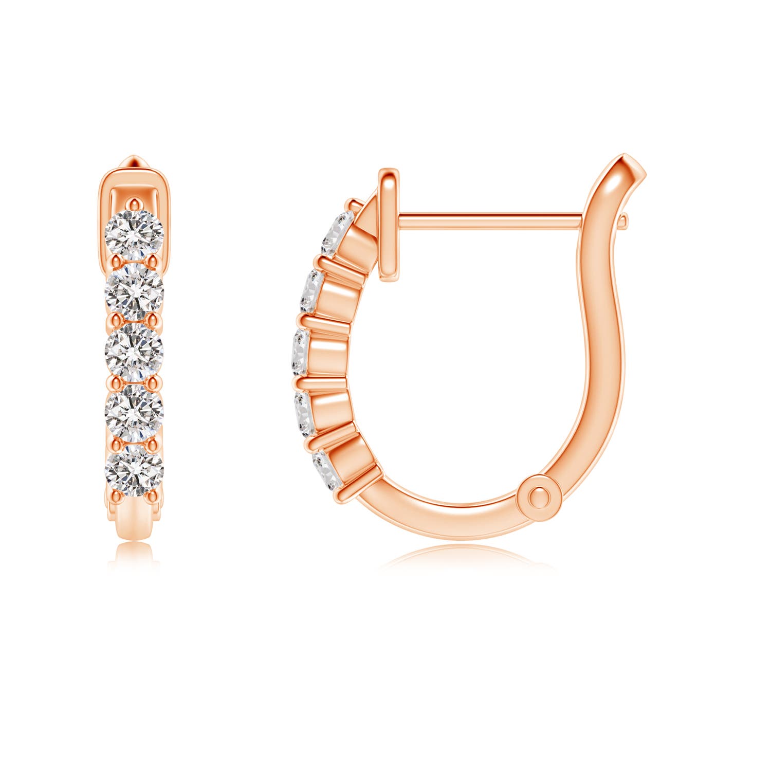 I-J, I1-I2 / 0.35 CT / 14 KT Rose Gold