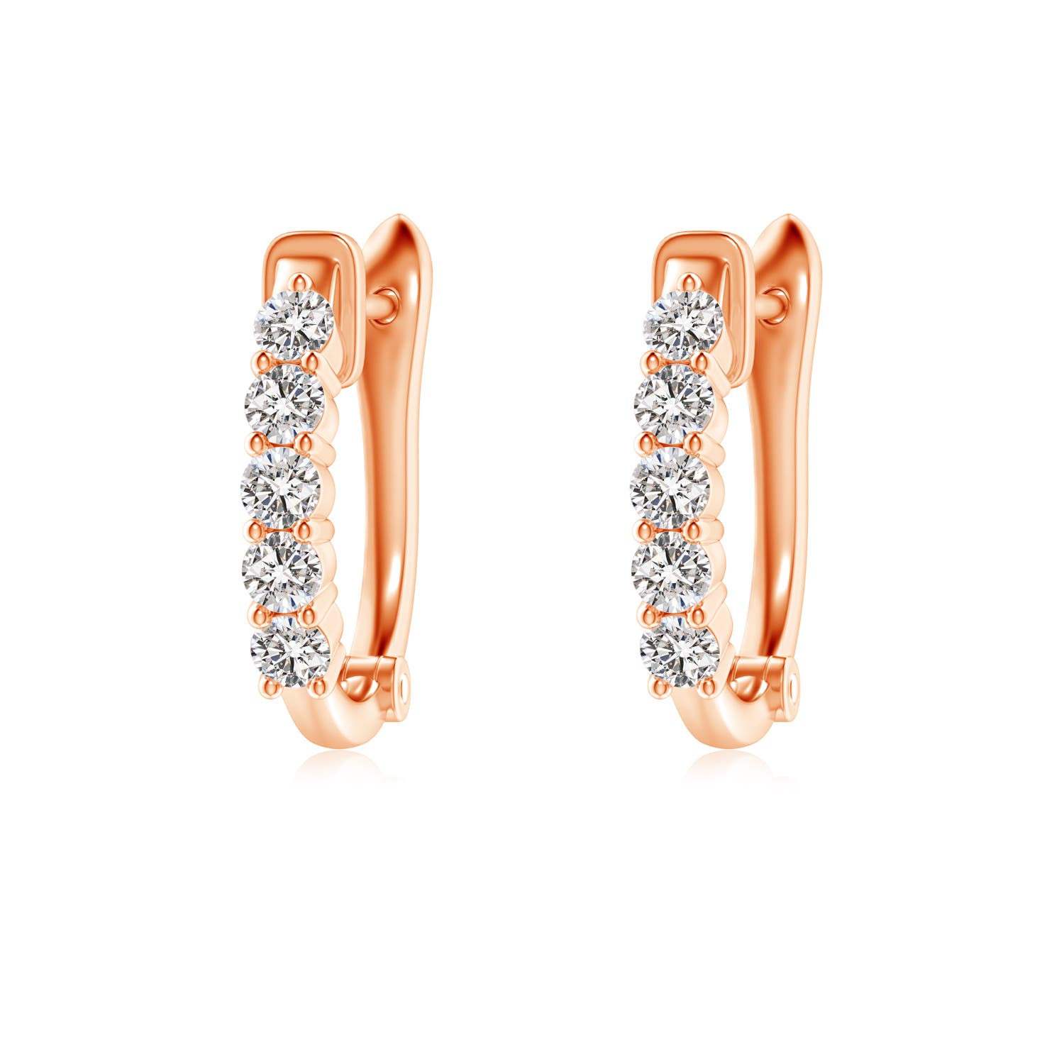 I-J, I1-I2 / 0.35 CT / 14 KT Rose Gold