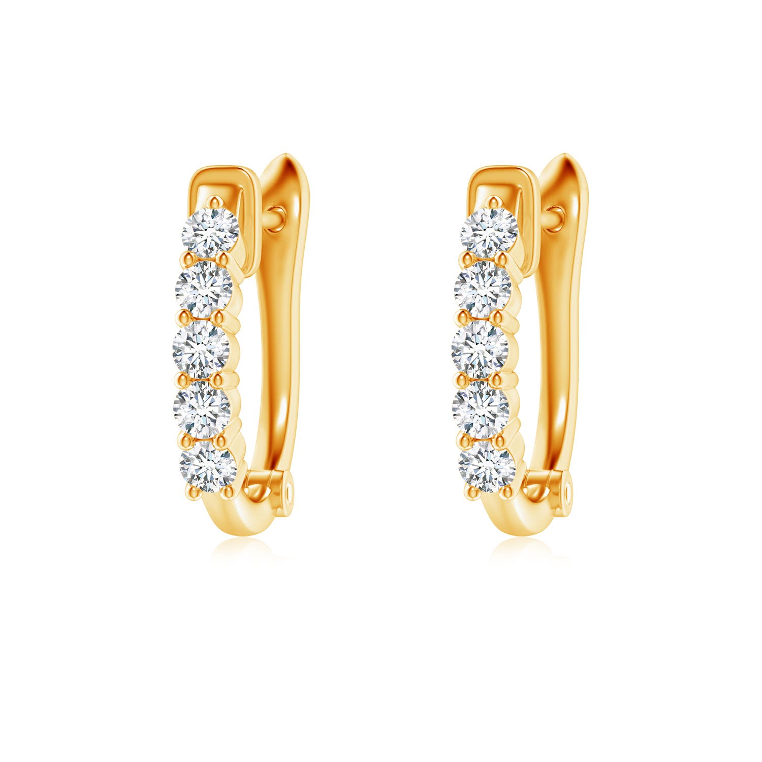 G, VS2 / 0.35 CT / 14 KT Yellow Gold