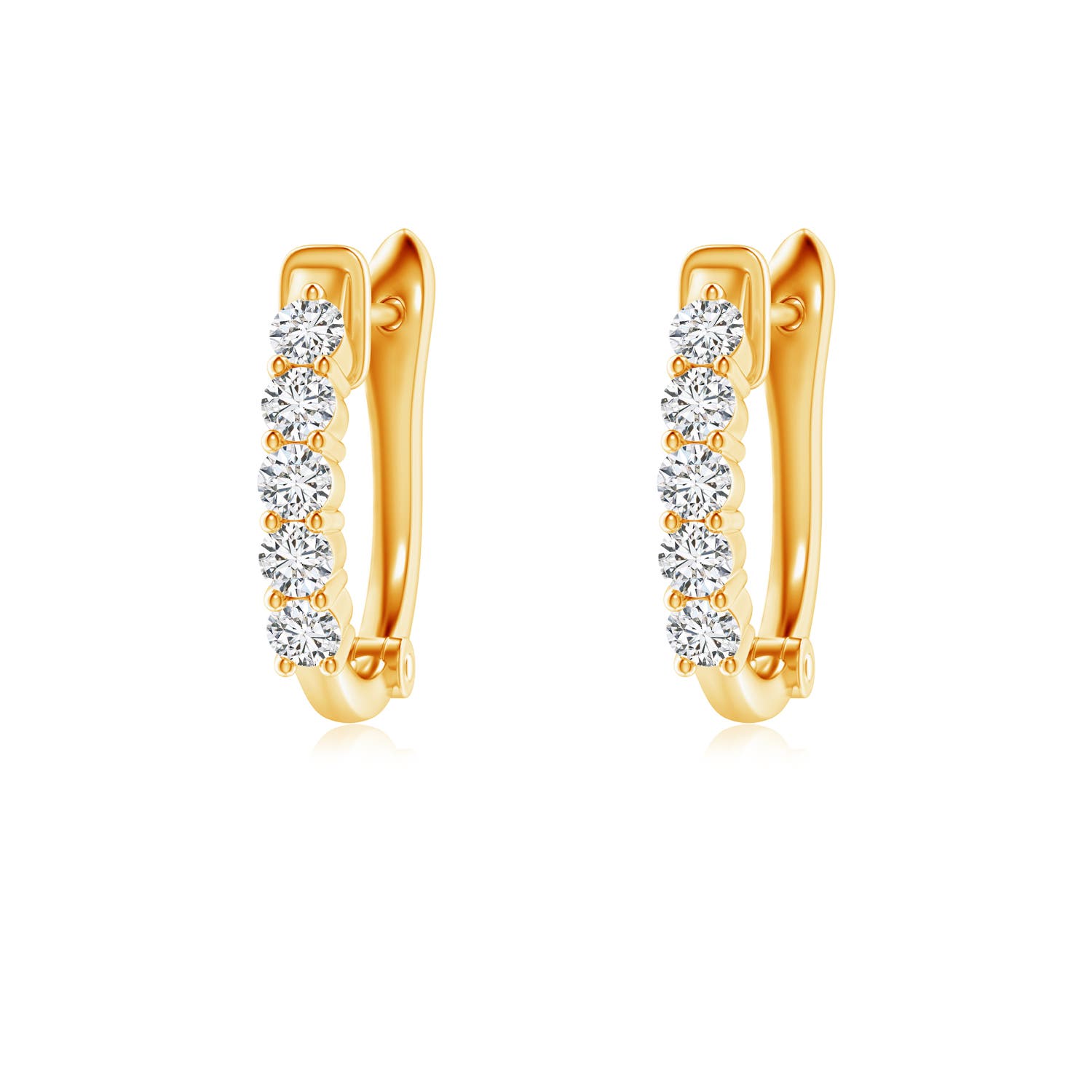 H, SI2 / 0.25 CT / 14 KT Yellow Gold