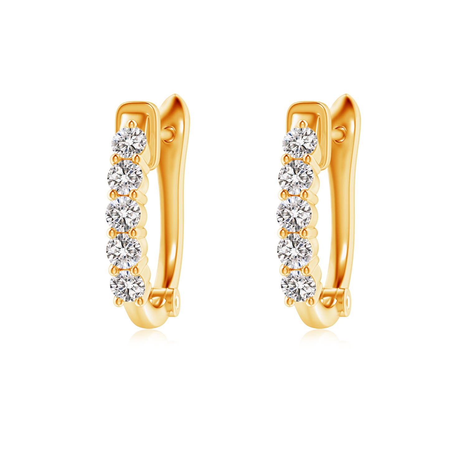 I-J, I1-I2 / 0.35 CT / 14 KT Yellow Gold