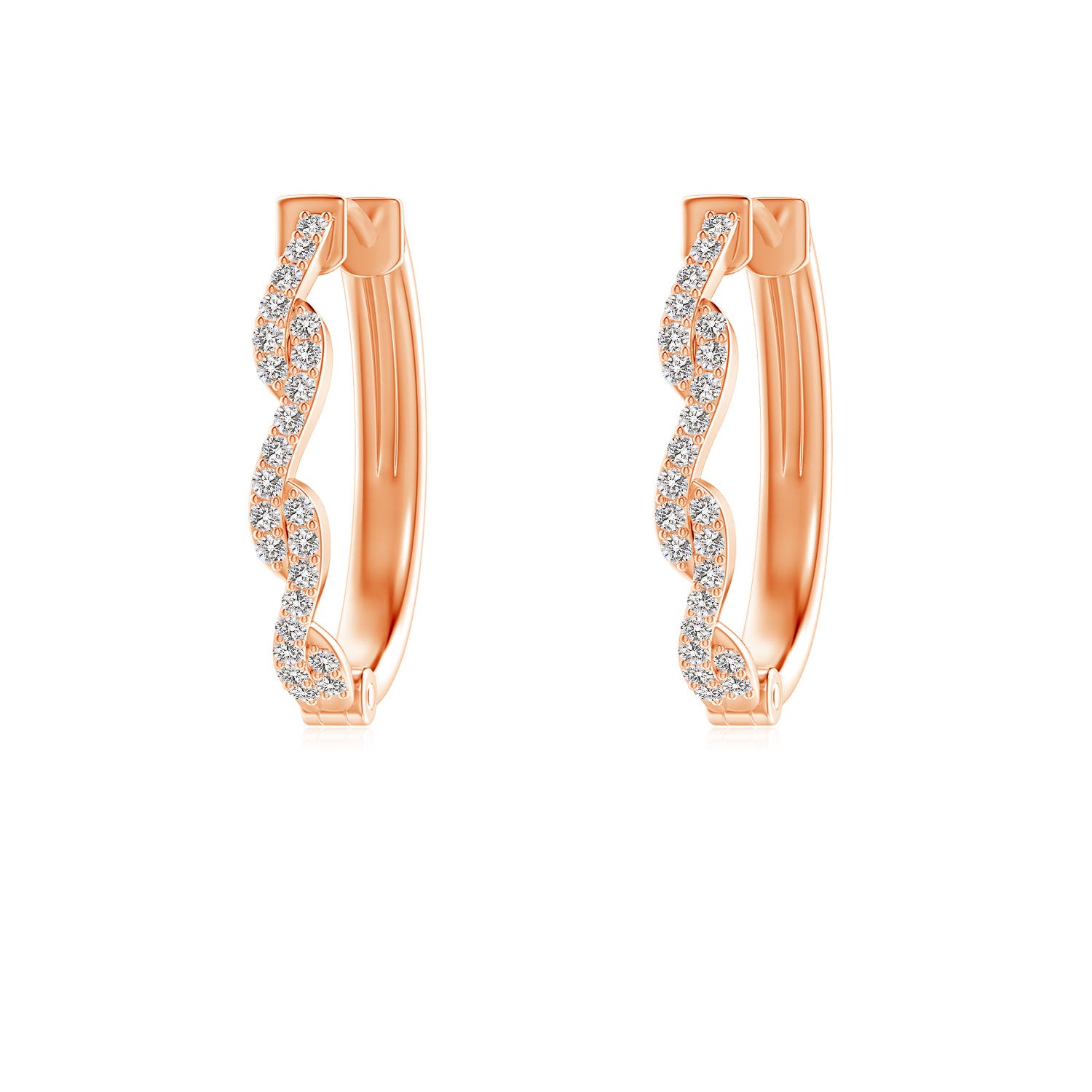 I-J, I1-I2 / 0.24 CT / 14 KT Rose Gold