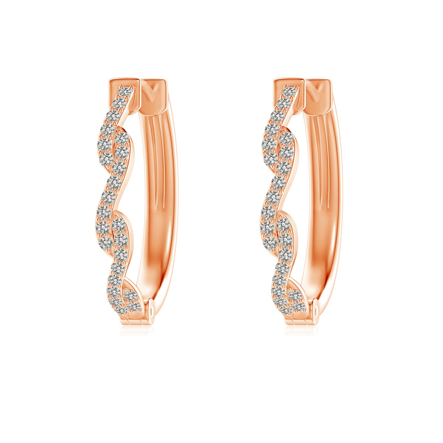 K, I3 / 0.34 CT / 14 KT Rose Gold