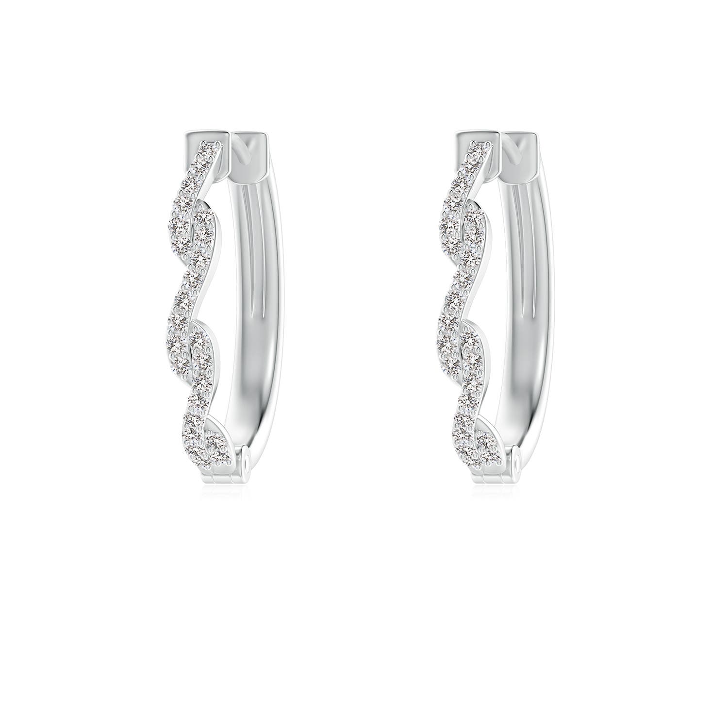 I-J, I1-I2 / 0.24 CT / 14 KT White Gold