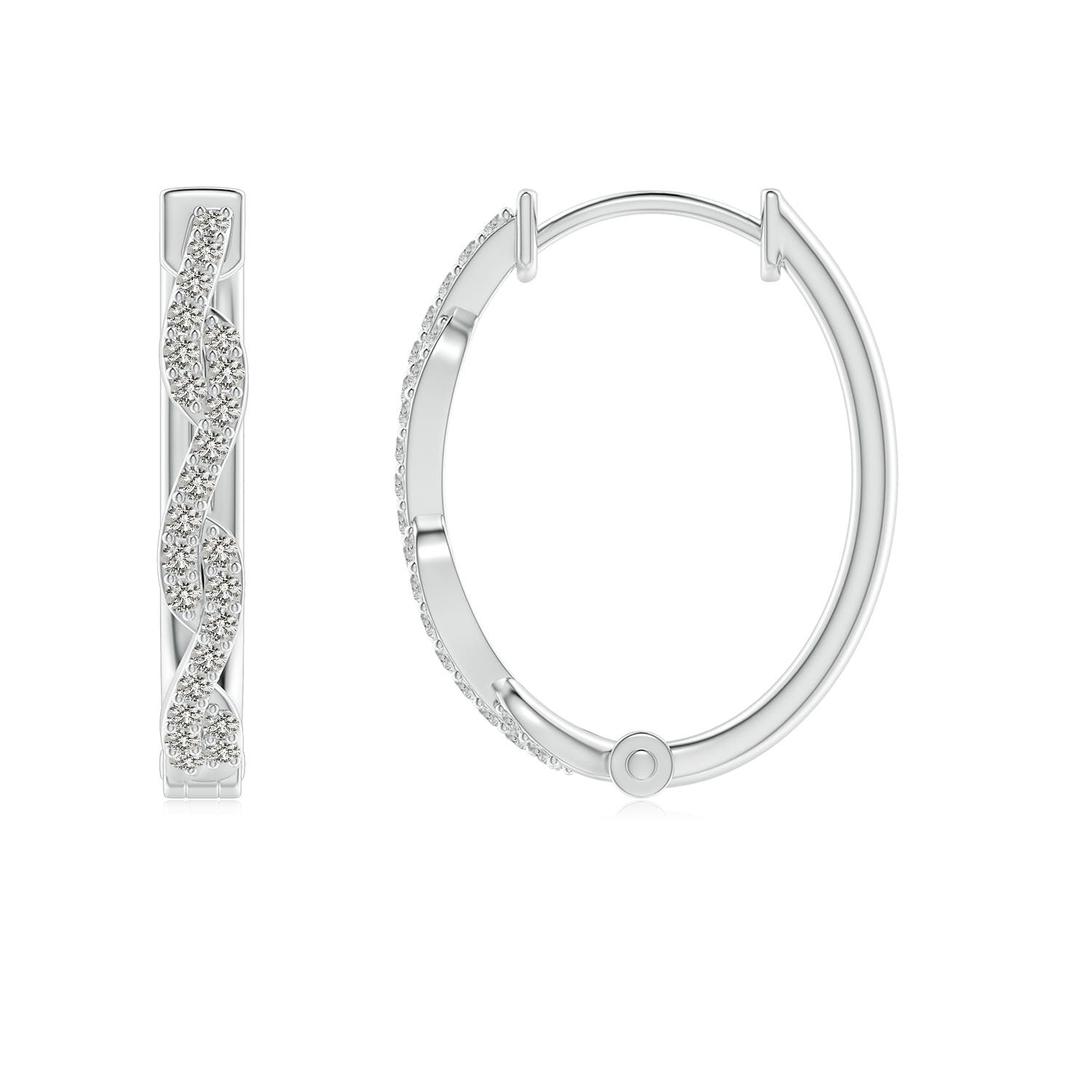 K, I3 / 0.34 CT / 14 KT White Gold