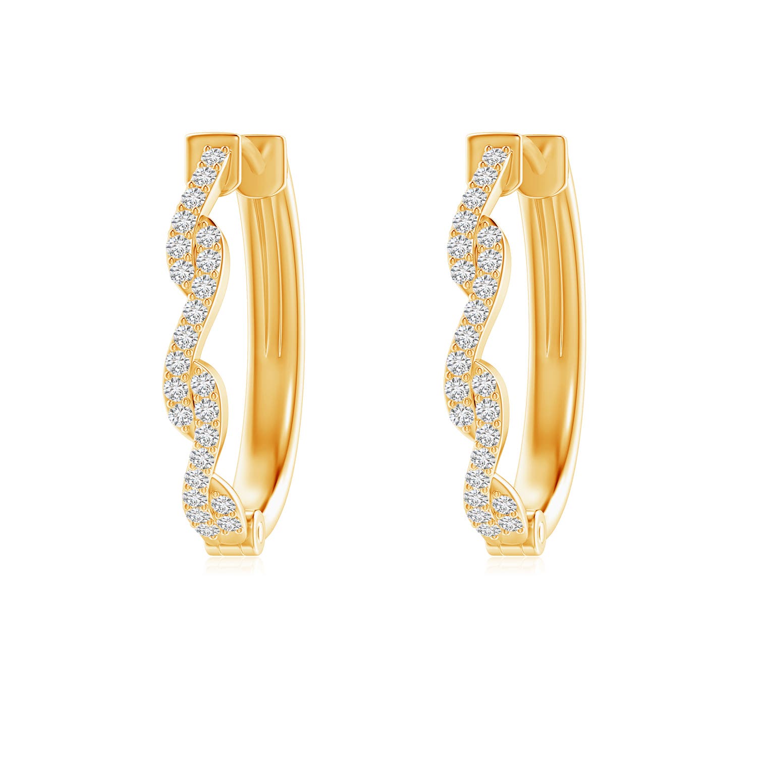 H, SI2 / 0.34 CT / 14 KT Yellow Gold