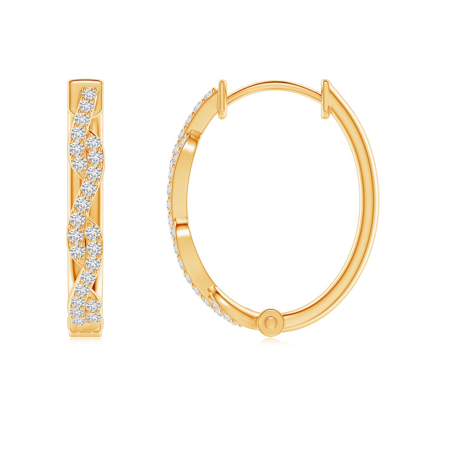 H, SI2 / 0.34 CT / 14 KT Yellow Gold