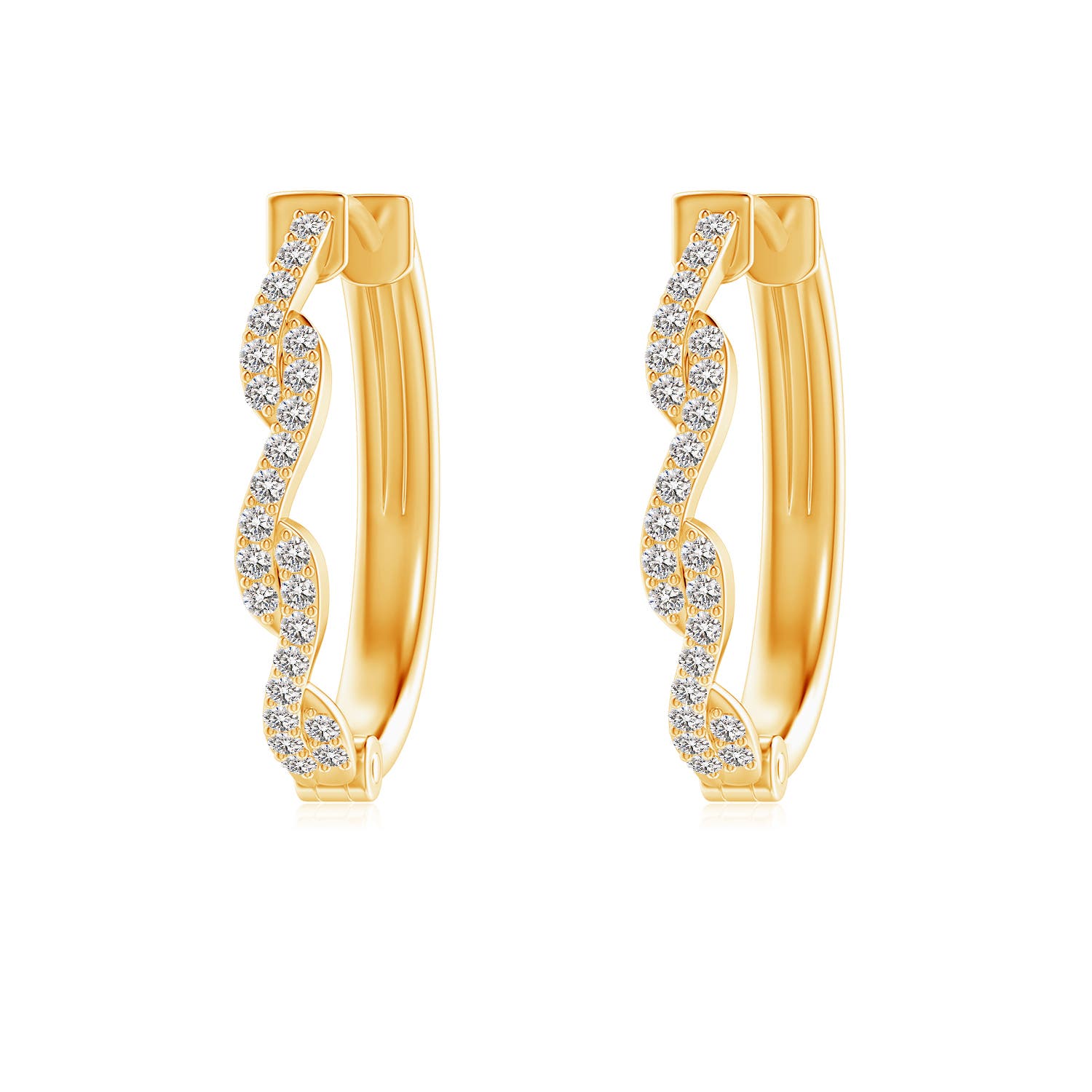 I-J, I1-I2 / 0.34 CT / 14 KT Yellow Gold