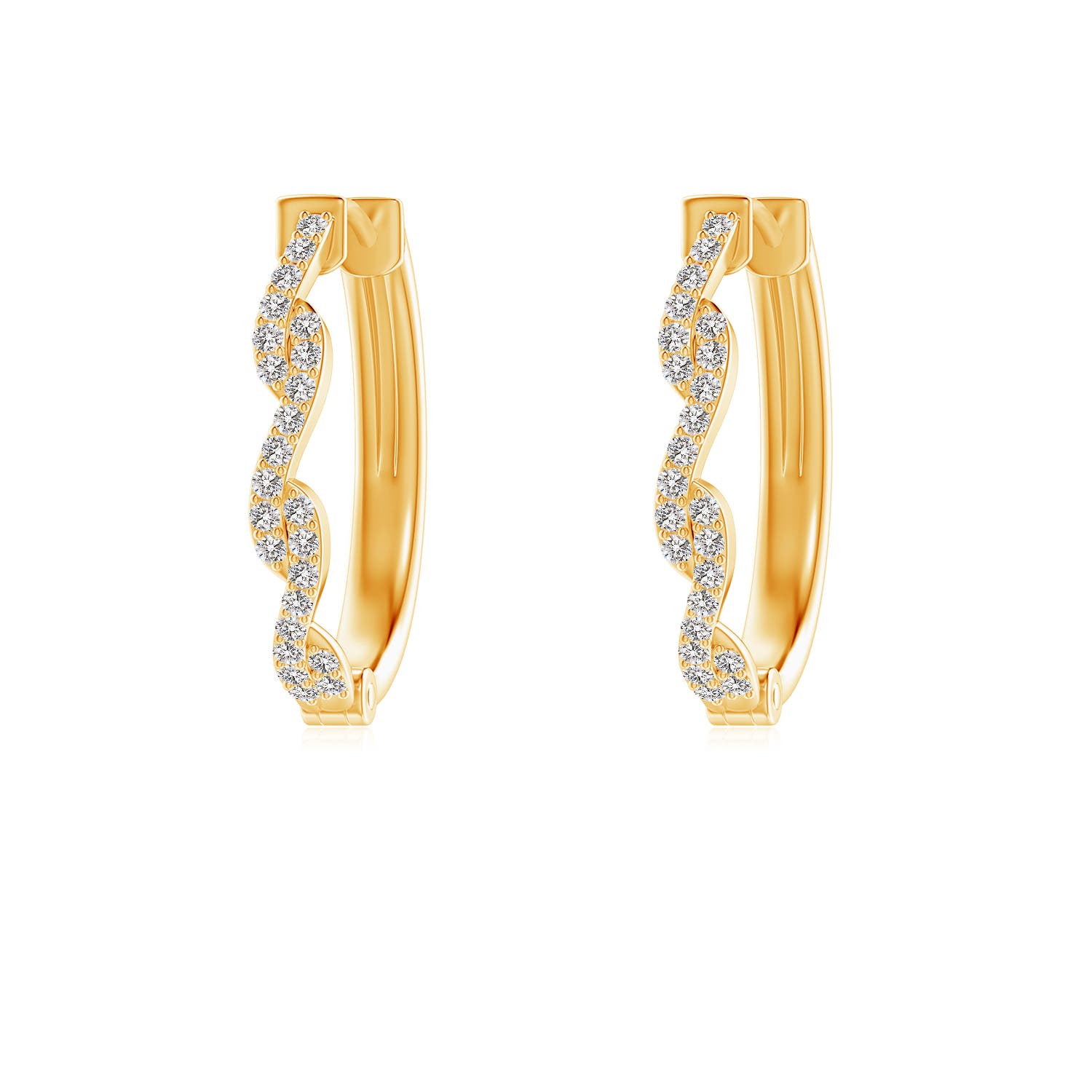 I-J, I1-I2 / 0.24 CT / 14 KT Yellow Gold